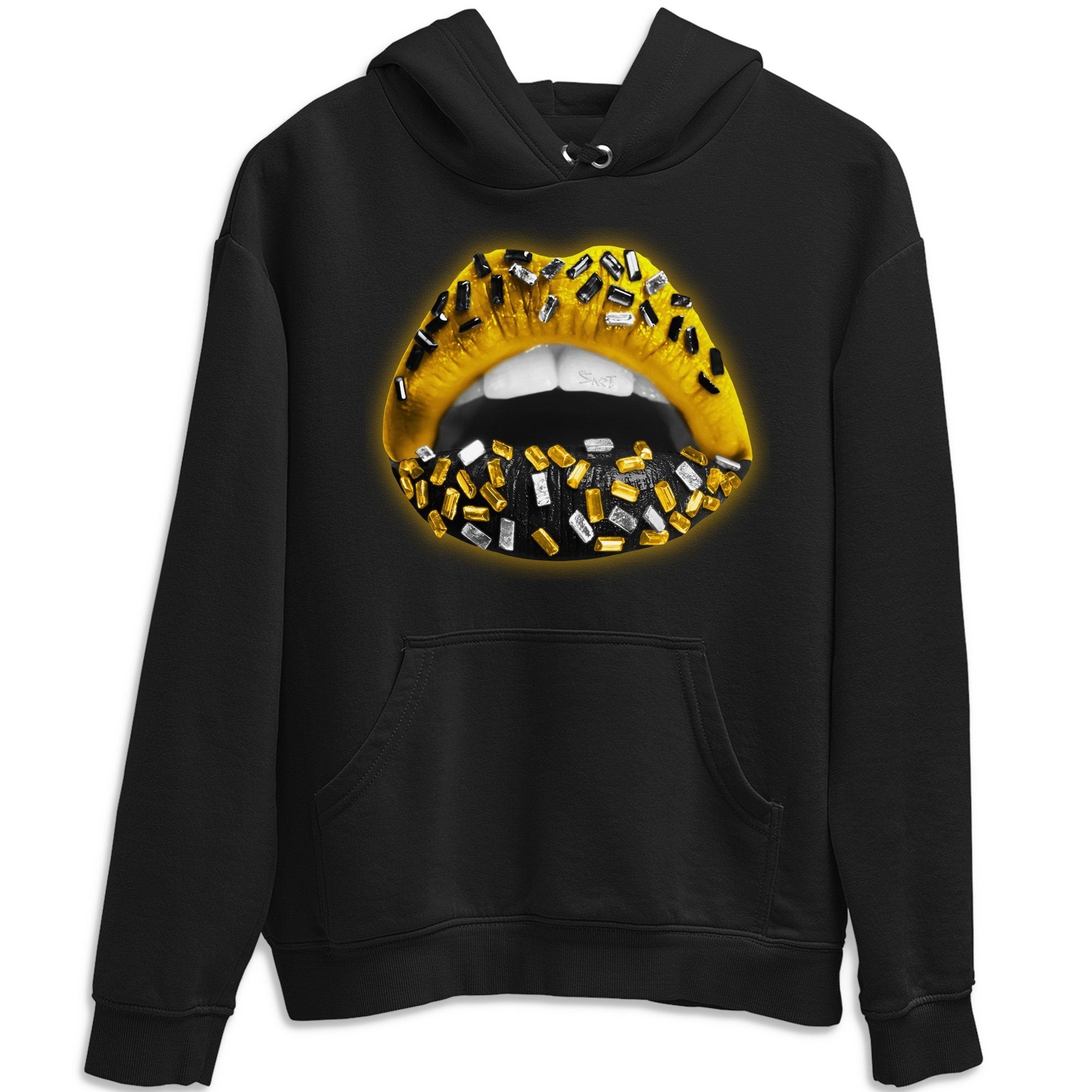 Lips Jewel Unisex Tops - Air Jordan 4 Lightning