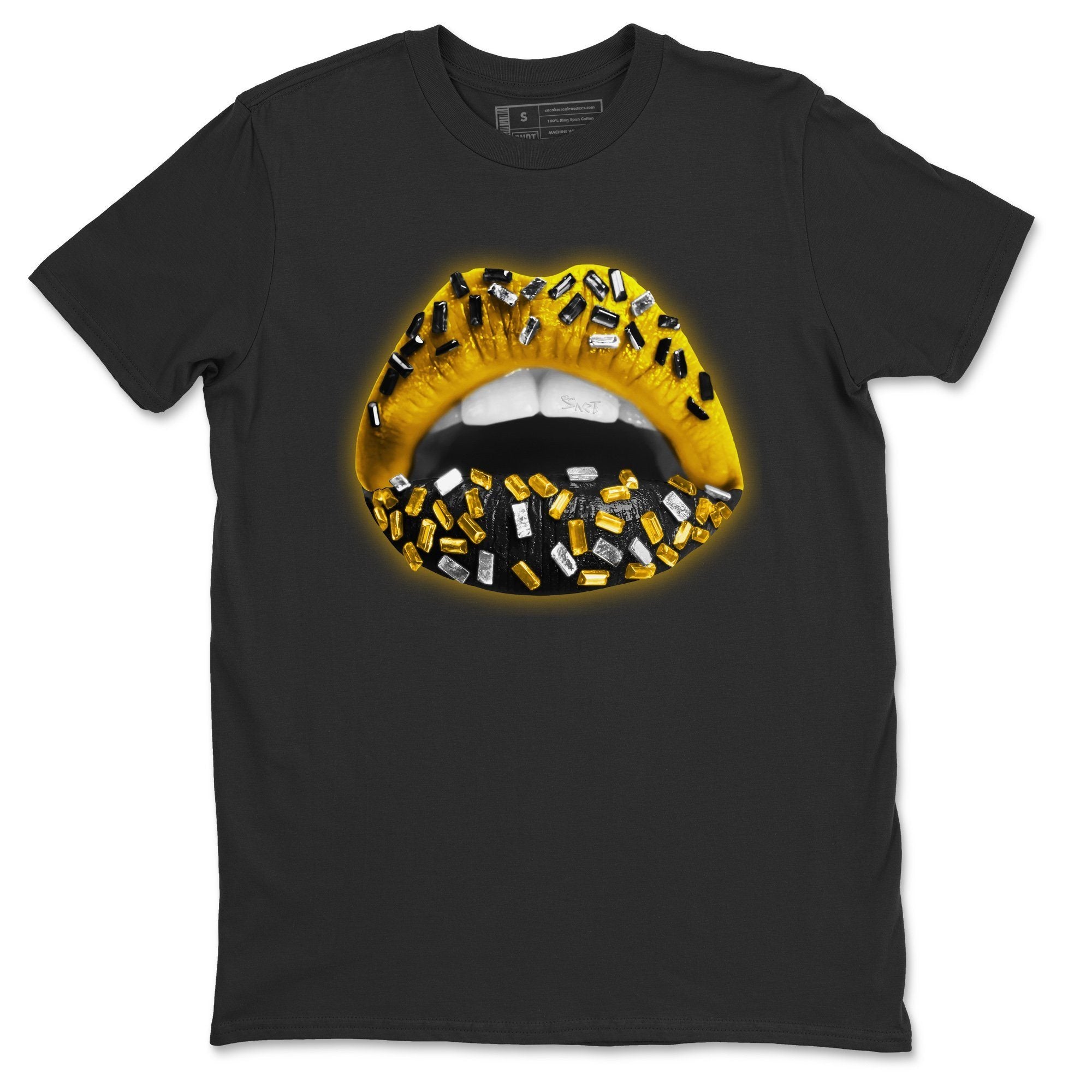 Lips Jewel Unisex Tops - Air Jordan 4 Lightning