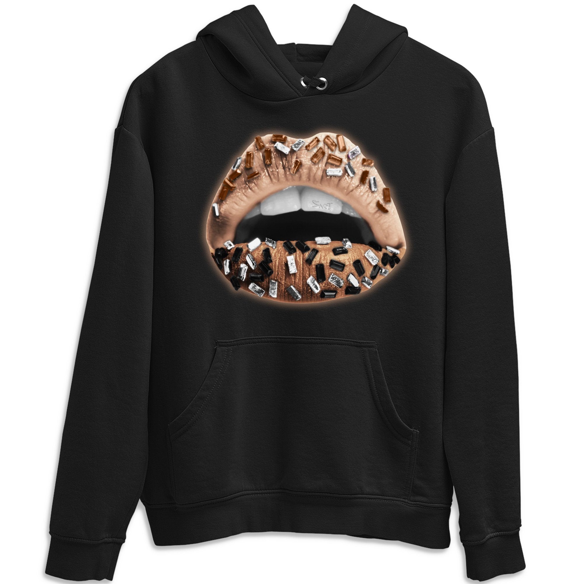 Lips Jewel Unisex Tops - Air Jordan 4 Shimmer
