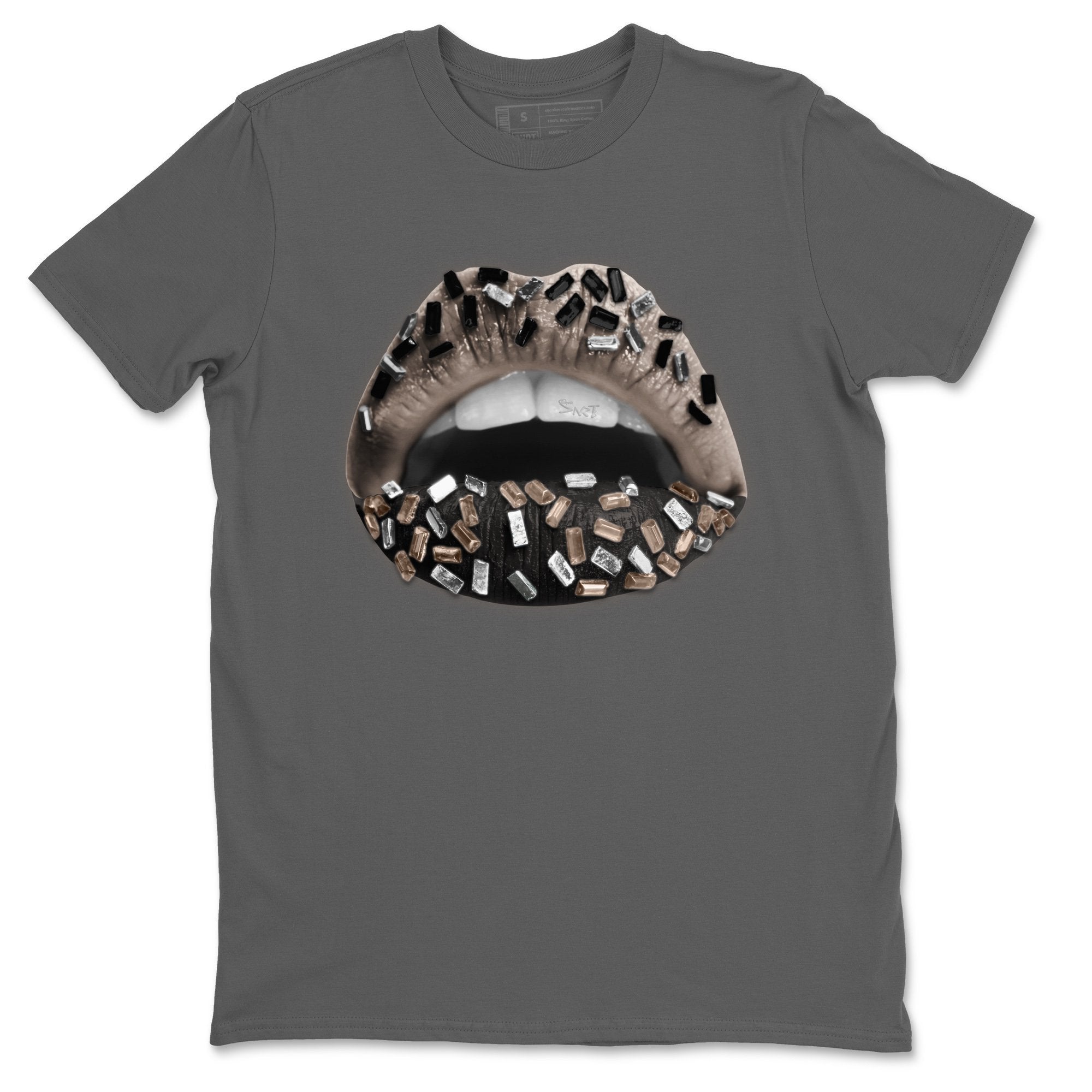 Lips Jewel Unisex Tops - Air Jordan 4 Taupe Haze