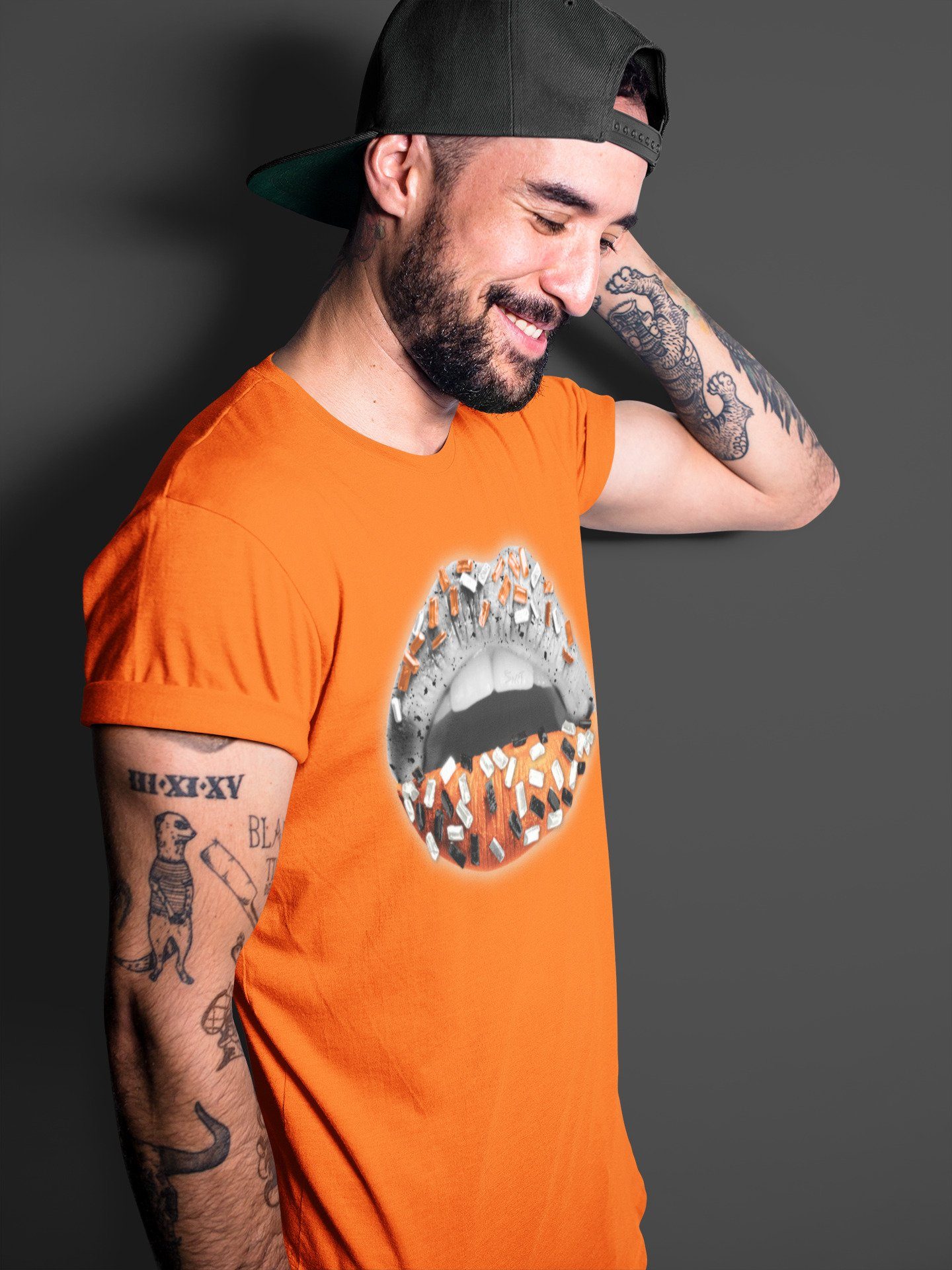 Lips Jewel Unisex Tops - Air Jordan 5 Shattered Backboard