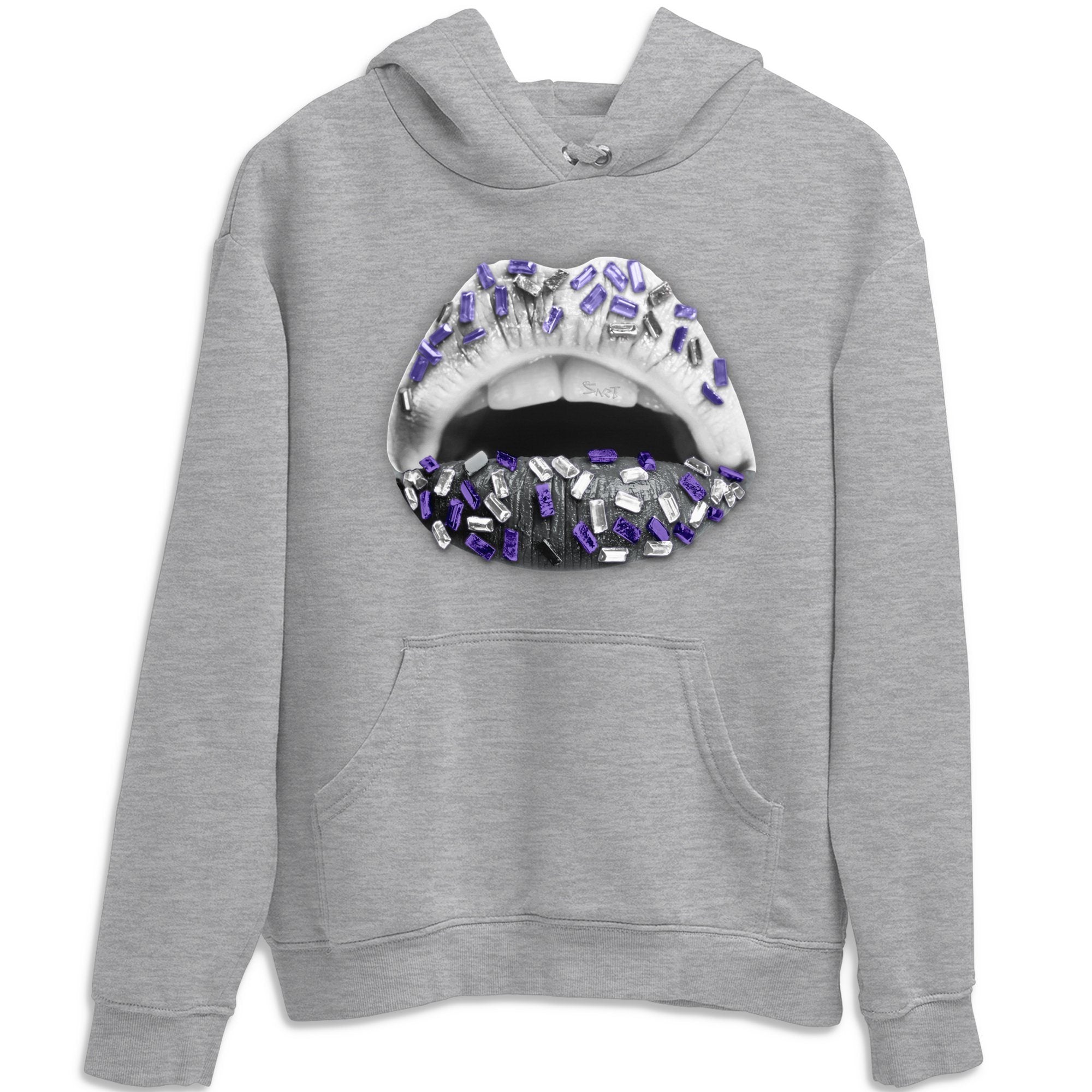Lips Jewel Unisex Tops - Air Jordan 7 Flint