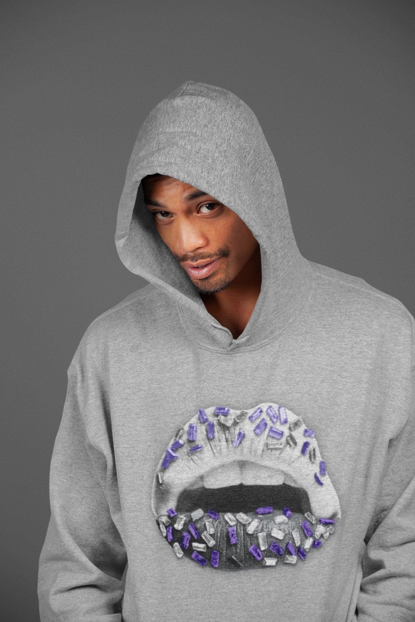 Lips Jewel Unisex Tops - Air Jordan 7 Flint