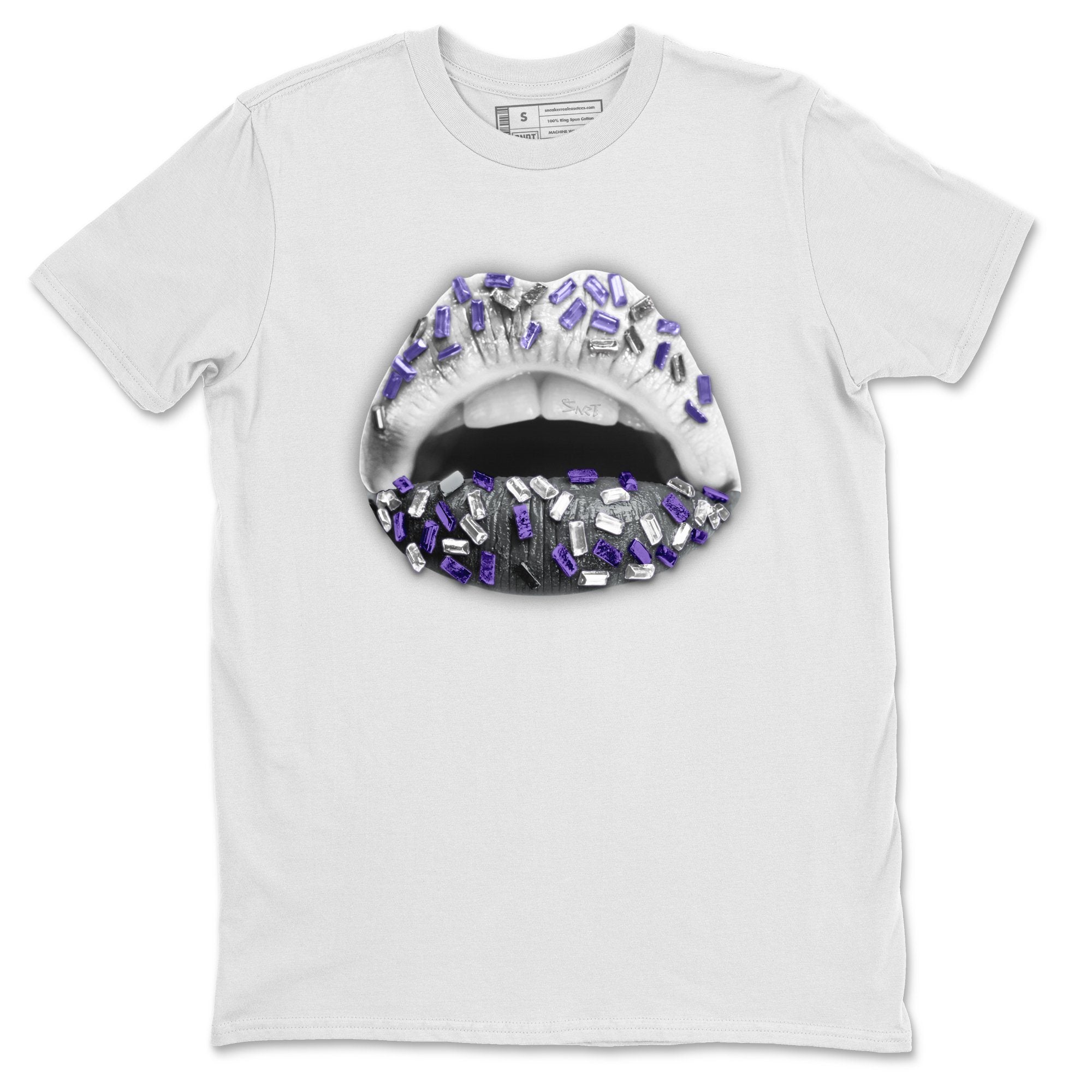 Lips Jewel Unisex Tops - Air Jordan 7 Flint