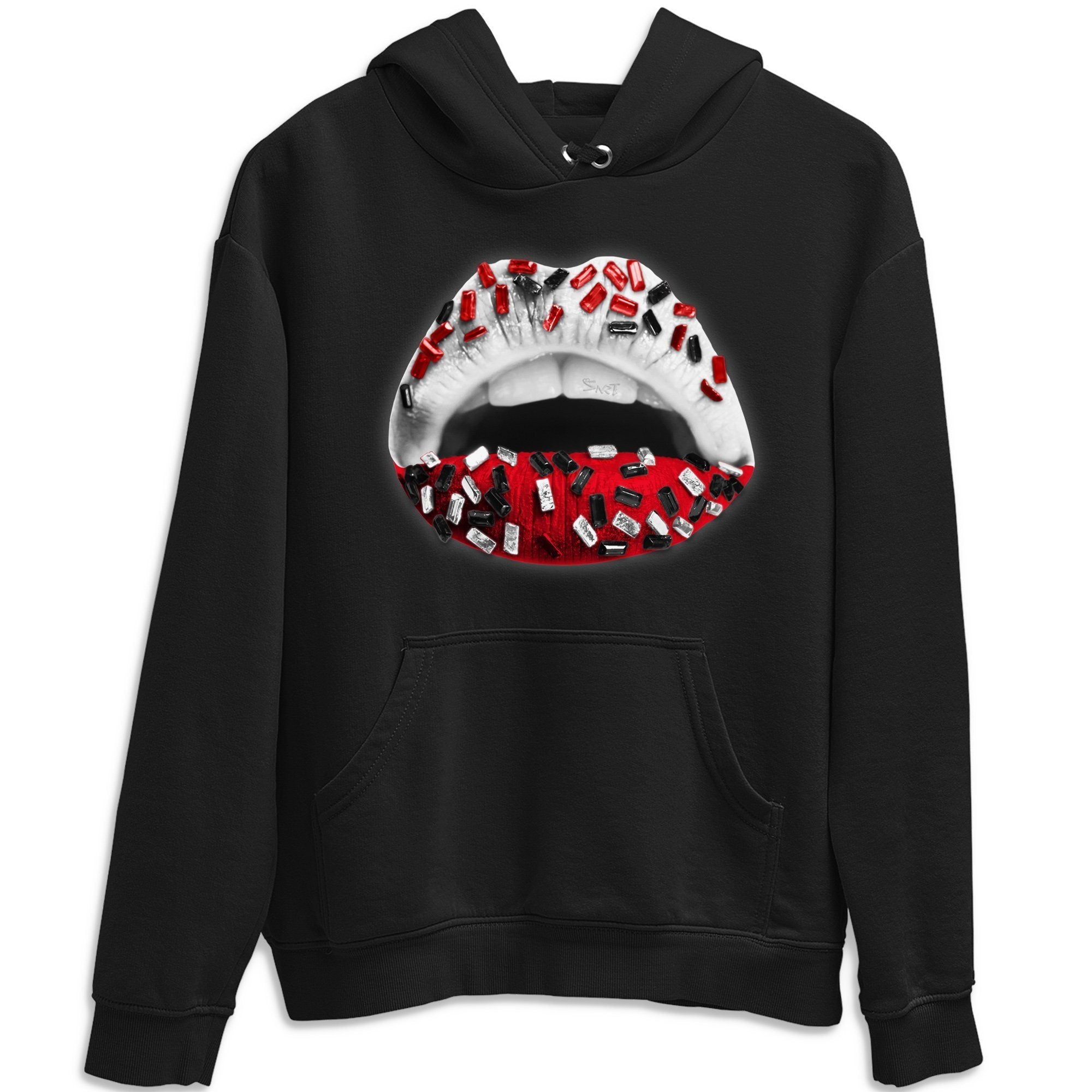 Lips Jewel Unisex Tops - Air Jordan 1 Chicago