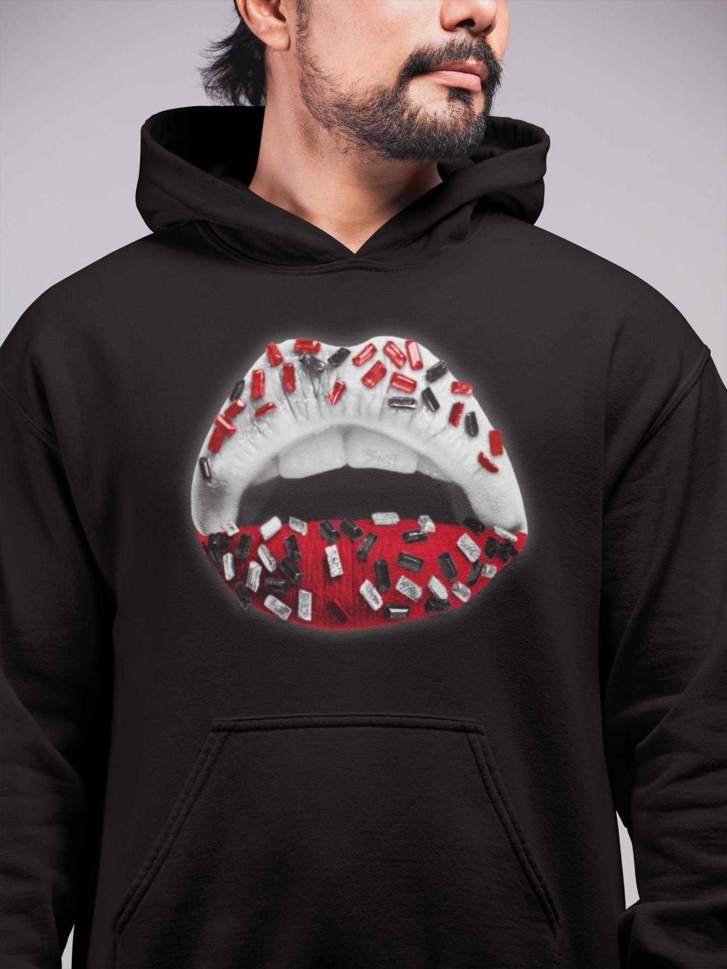 Lips Jewel Unisex Tops - Air Jordan 1 Chicago