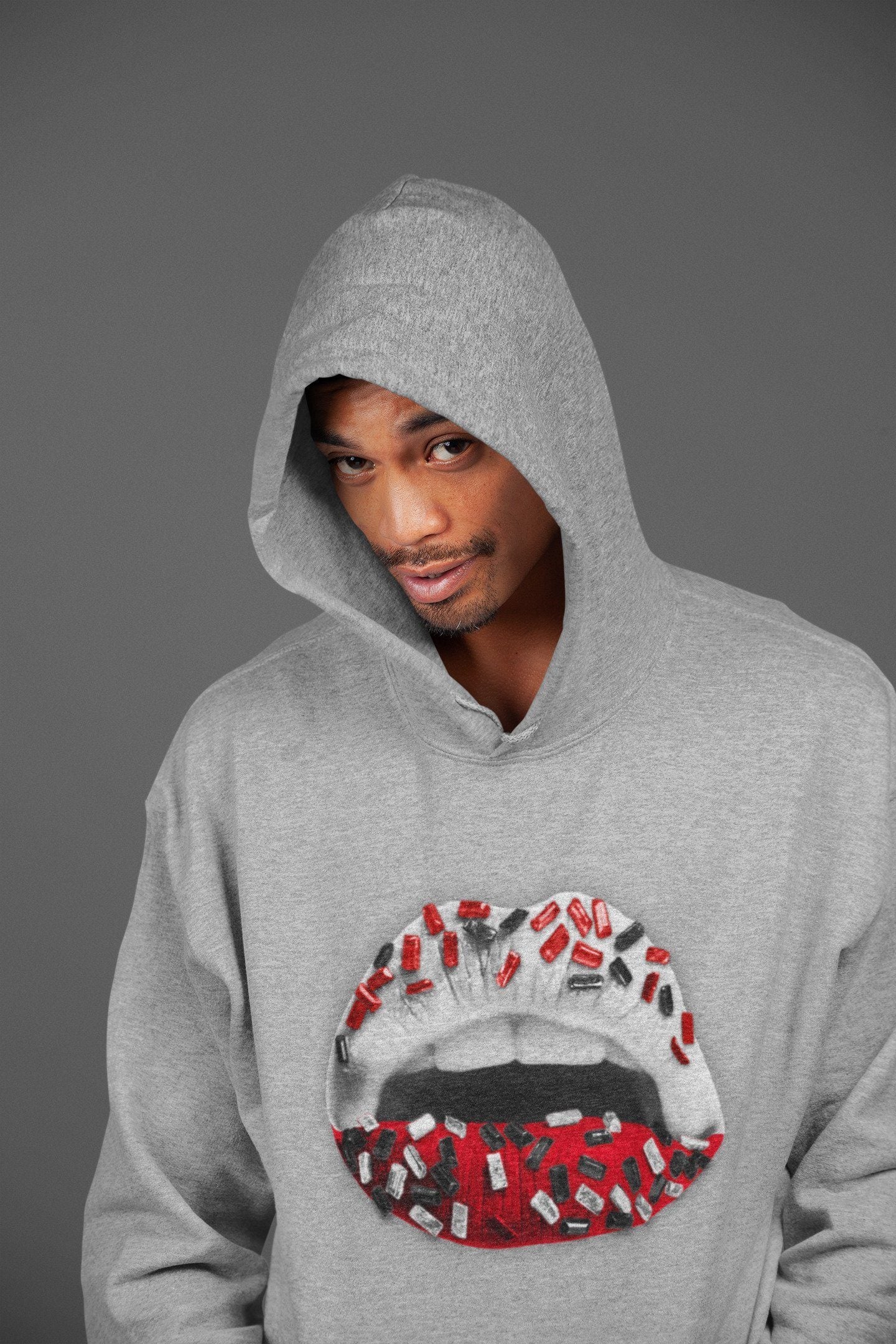Lips Jewel Unisex Tops - Air Jordan 1 Chicago