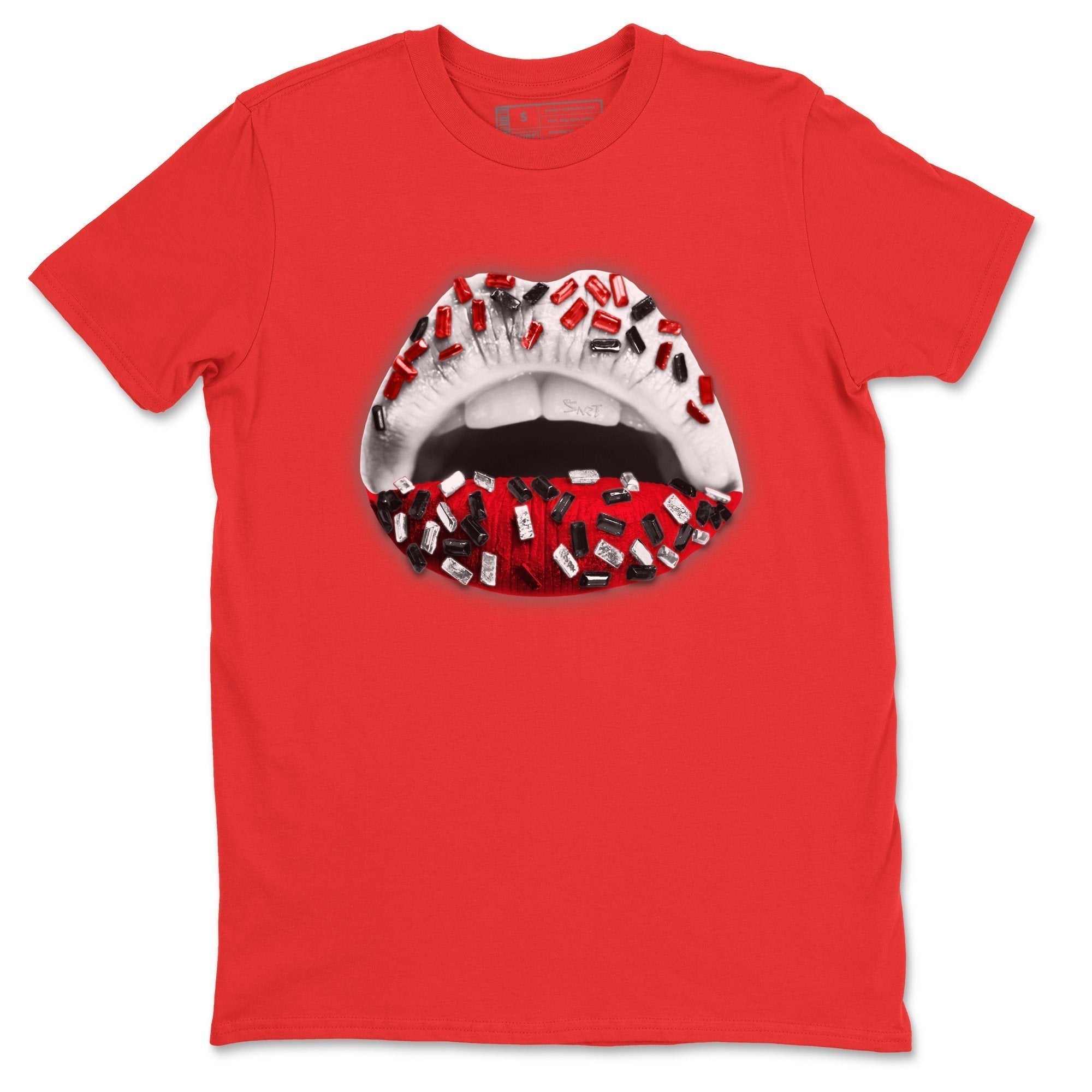 Lips Jewel Unisex Tops - Air Jordan 1 Chicago