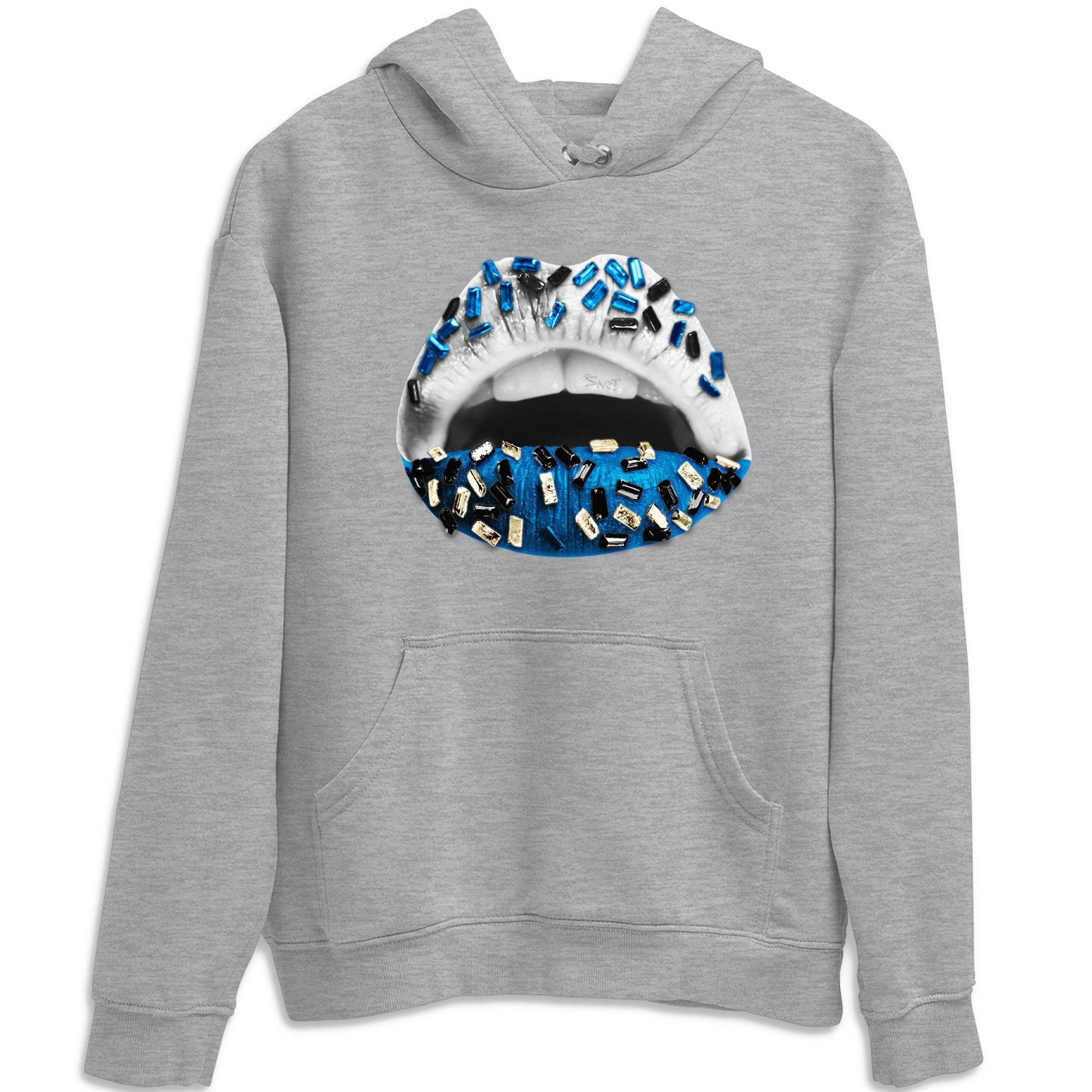 Lips Jewel Unisex Tops - Air Jordan 1 Travis Scott Fragment