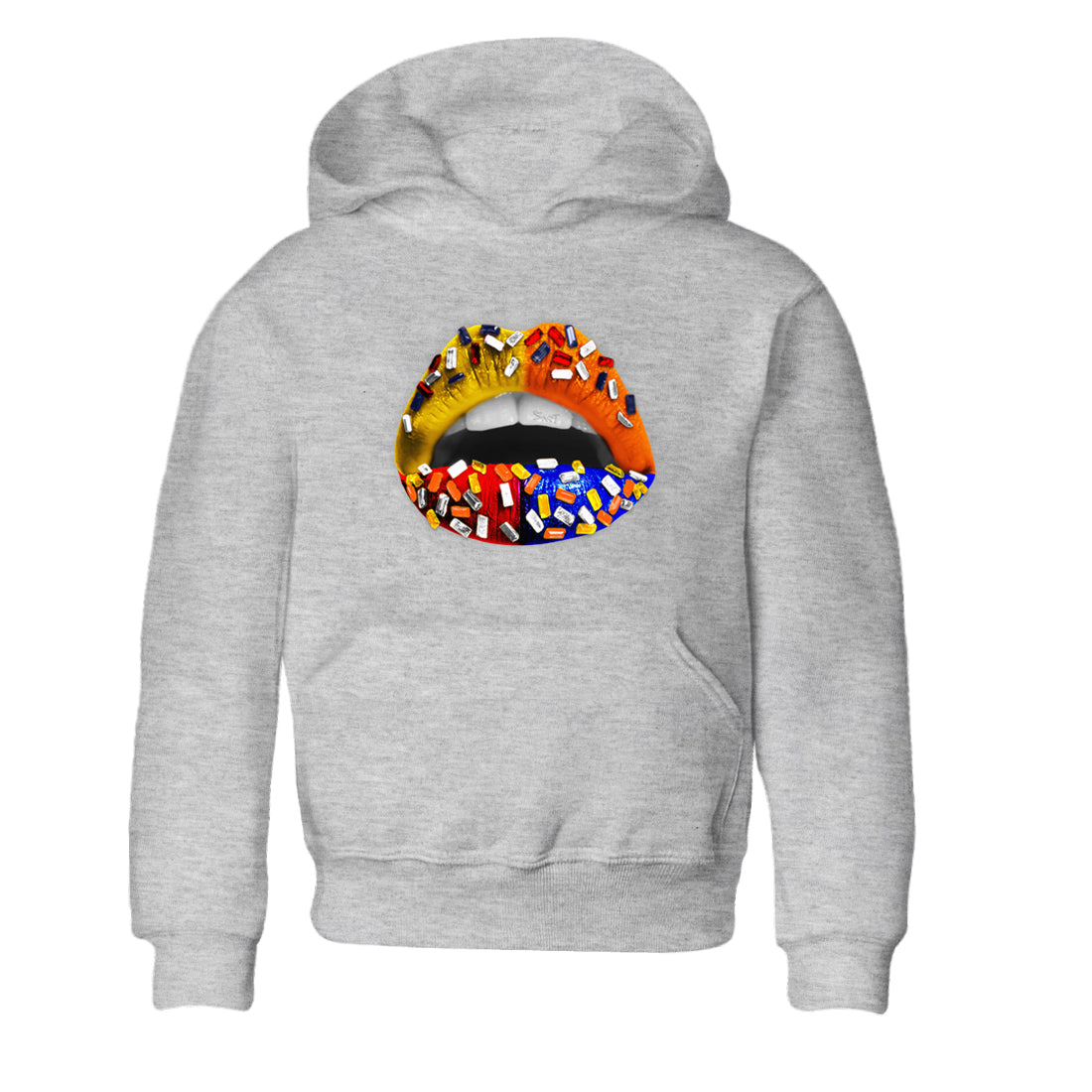 Lips Jewel snkmatch Tees Kids - Dunk What The
