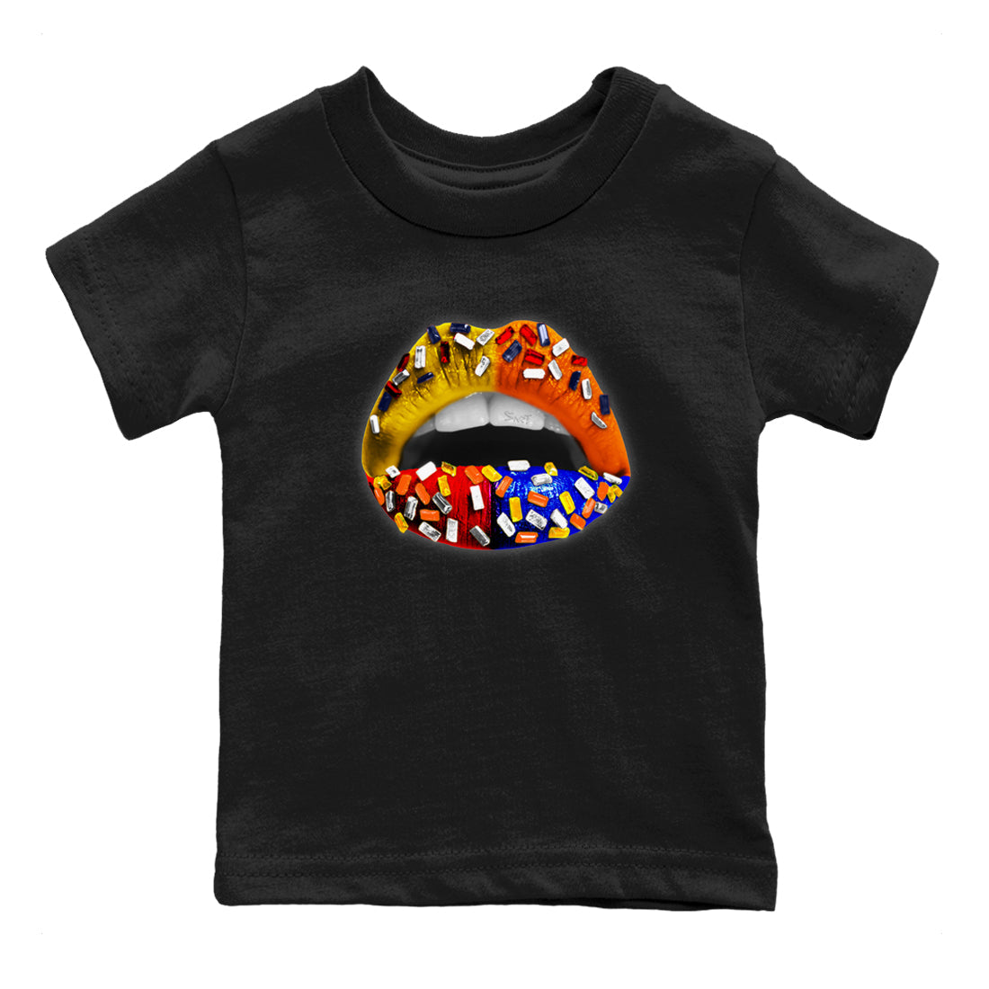 Lips Jewel snkmatch Tees Kids - Dunk What The