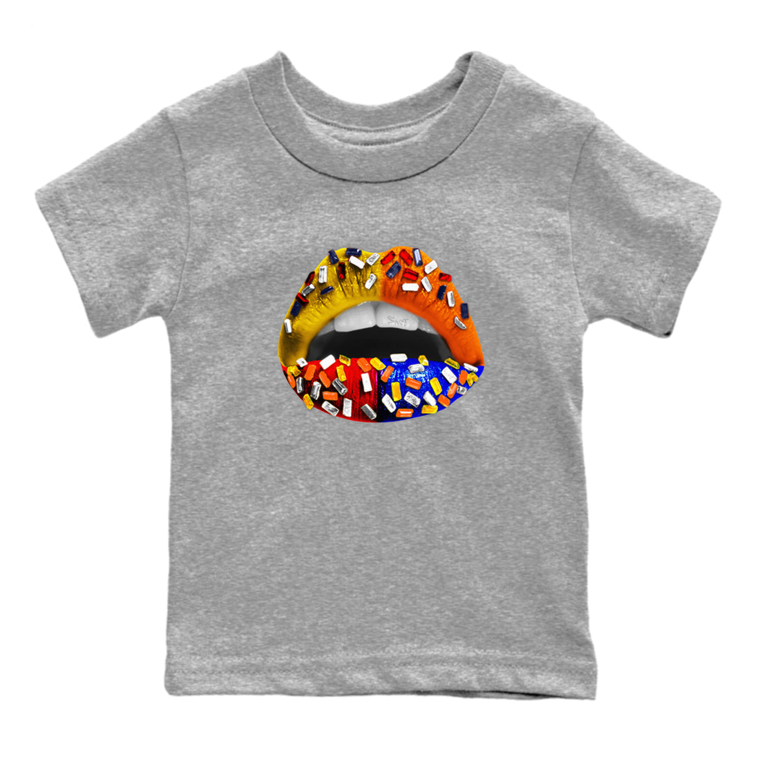 Lips Jewel snkmatch Tees Kids - Dunk What The