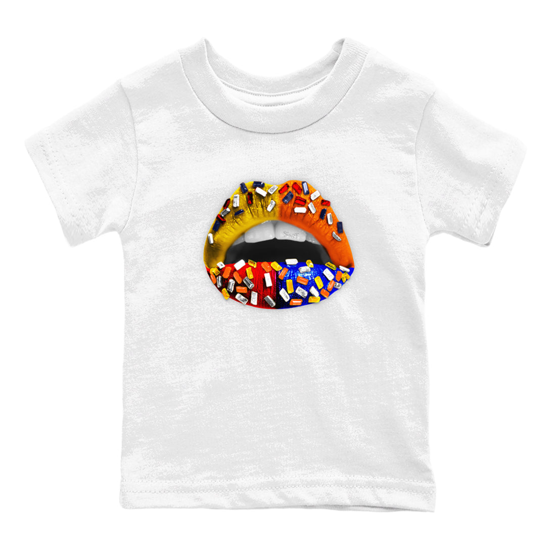 Lips Jewel snkmatch Tees Kids - Dunk What The