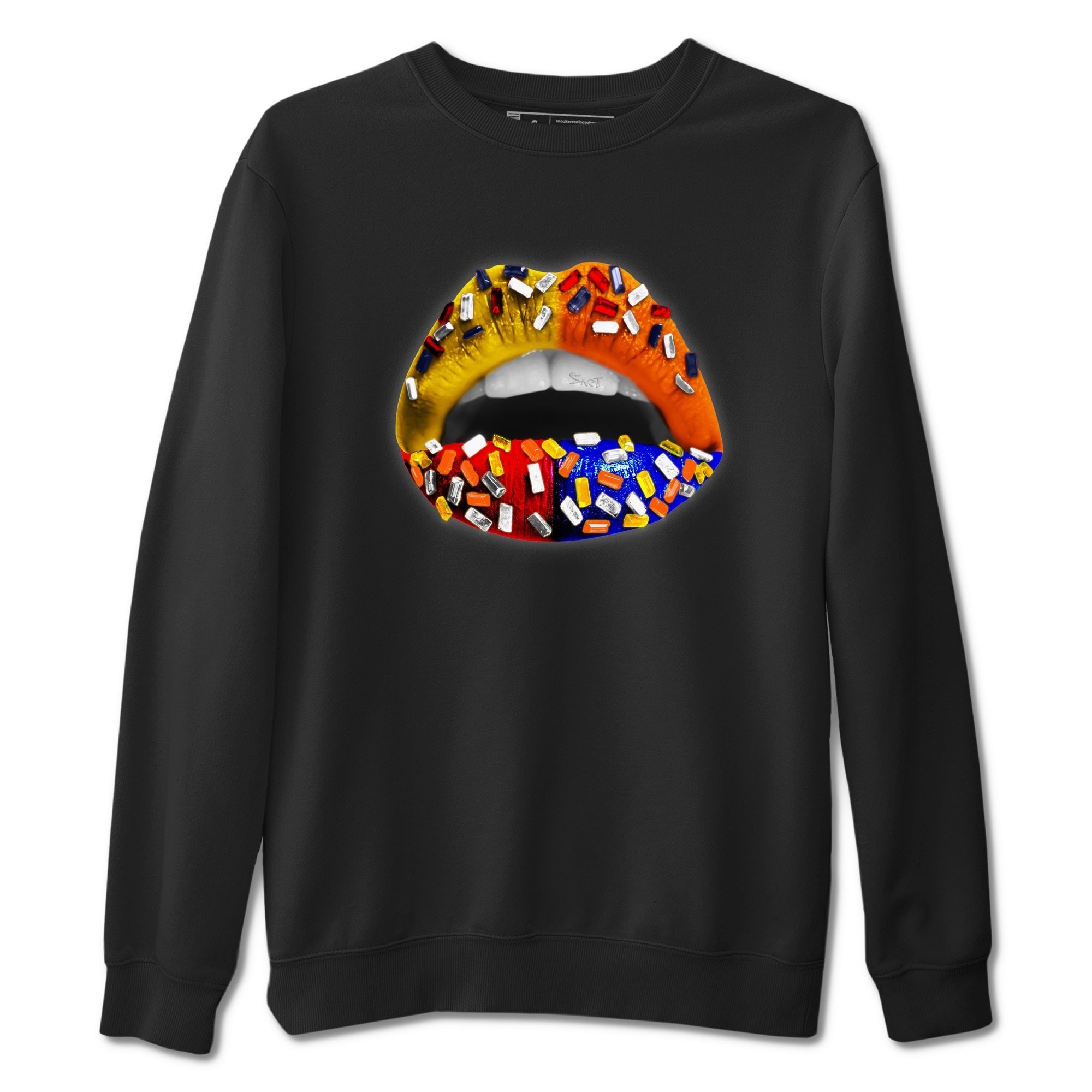 Lips Jewel snkmatch Tees - Dunk What The