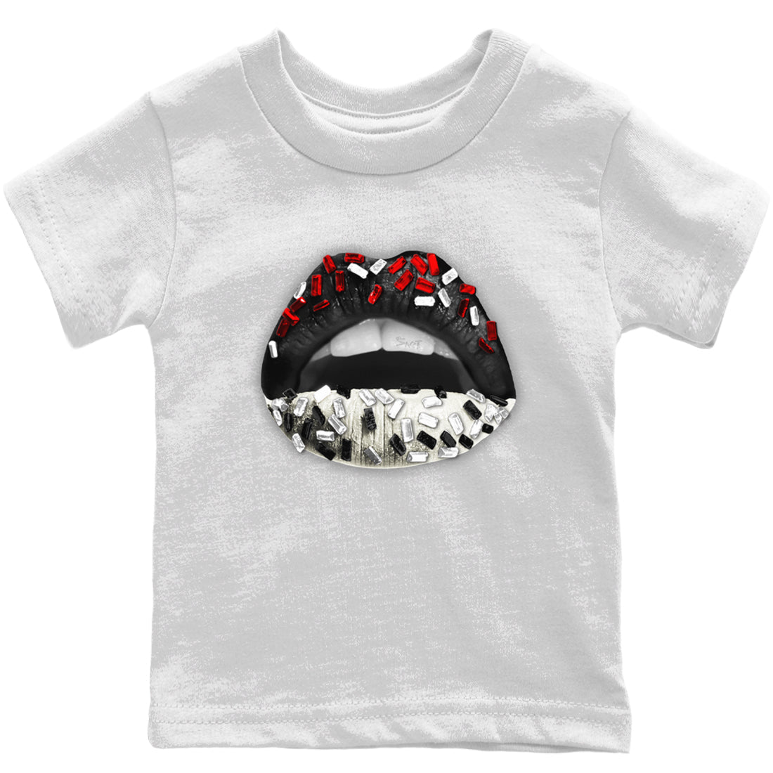 Lips Jewel Kids Tops - Air Jordan 11 72-10