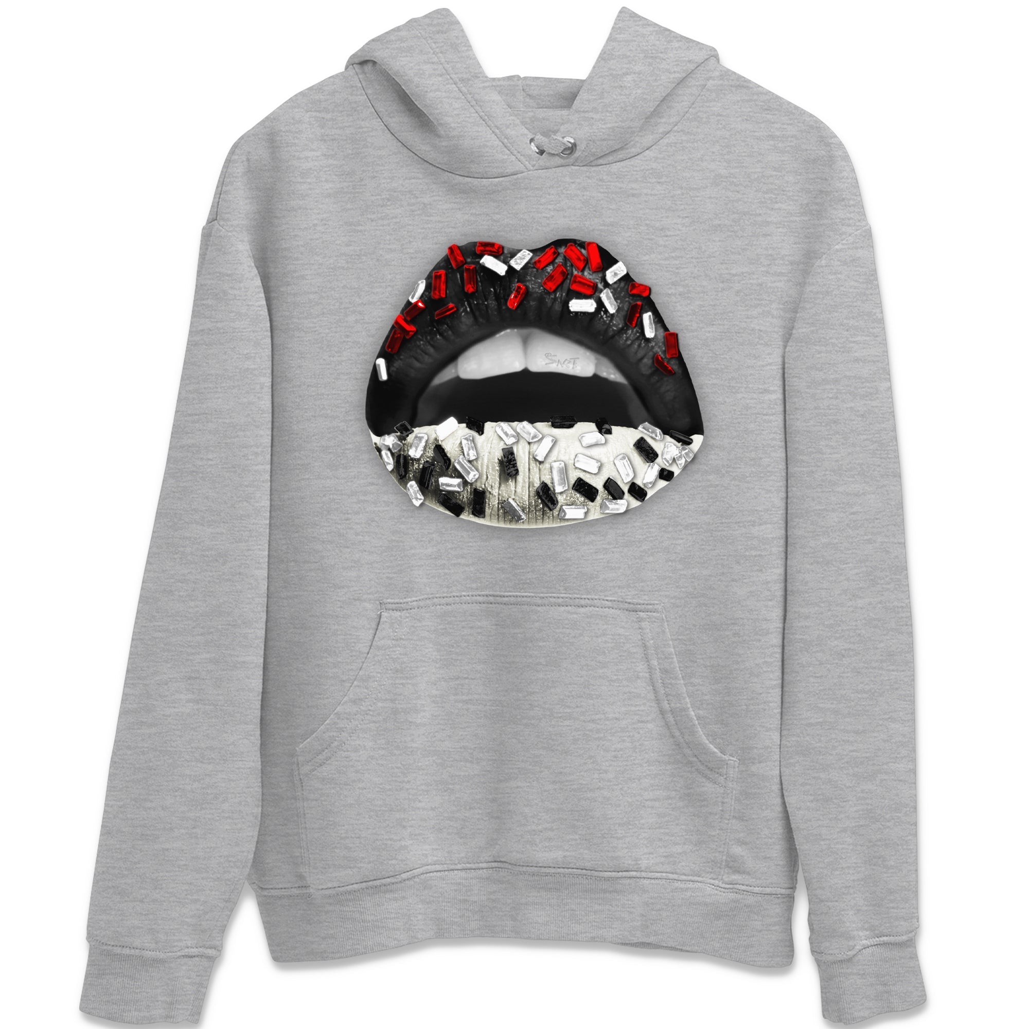 Lips Jewel Unisex Tops - Air Jordan 11 72-10