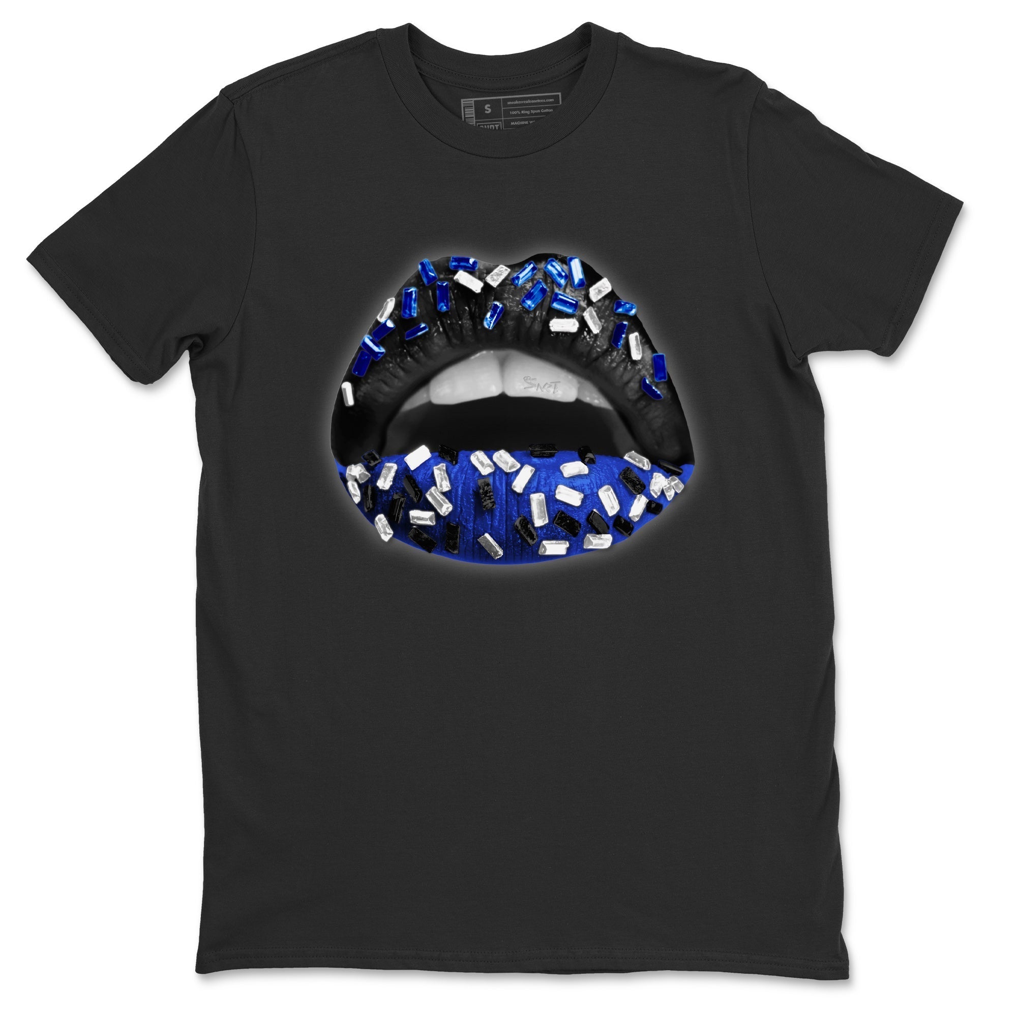 Lips Jewel Unisex Tops - Air Jordan 12 Hyper Royal