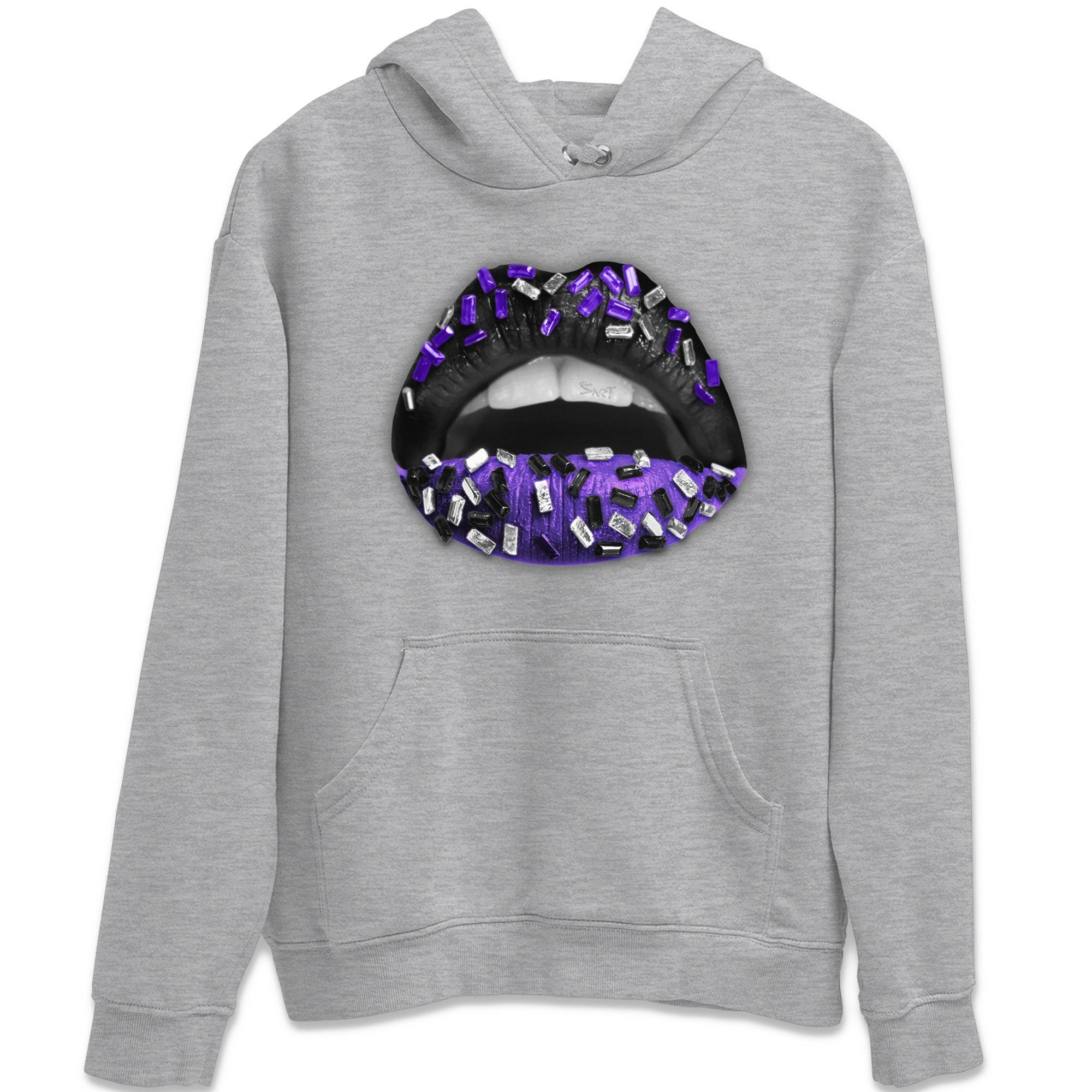 Lips Jewel Unisex Tops - Air Jordan 13 Court Purple