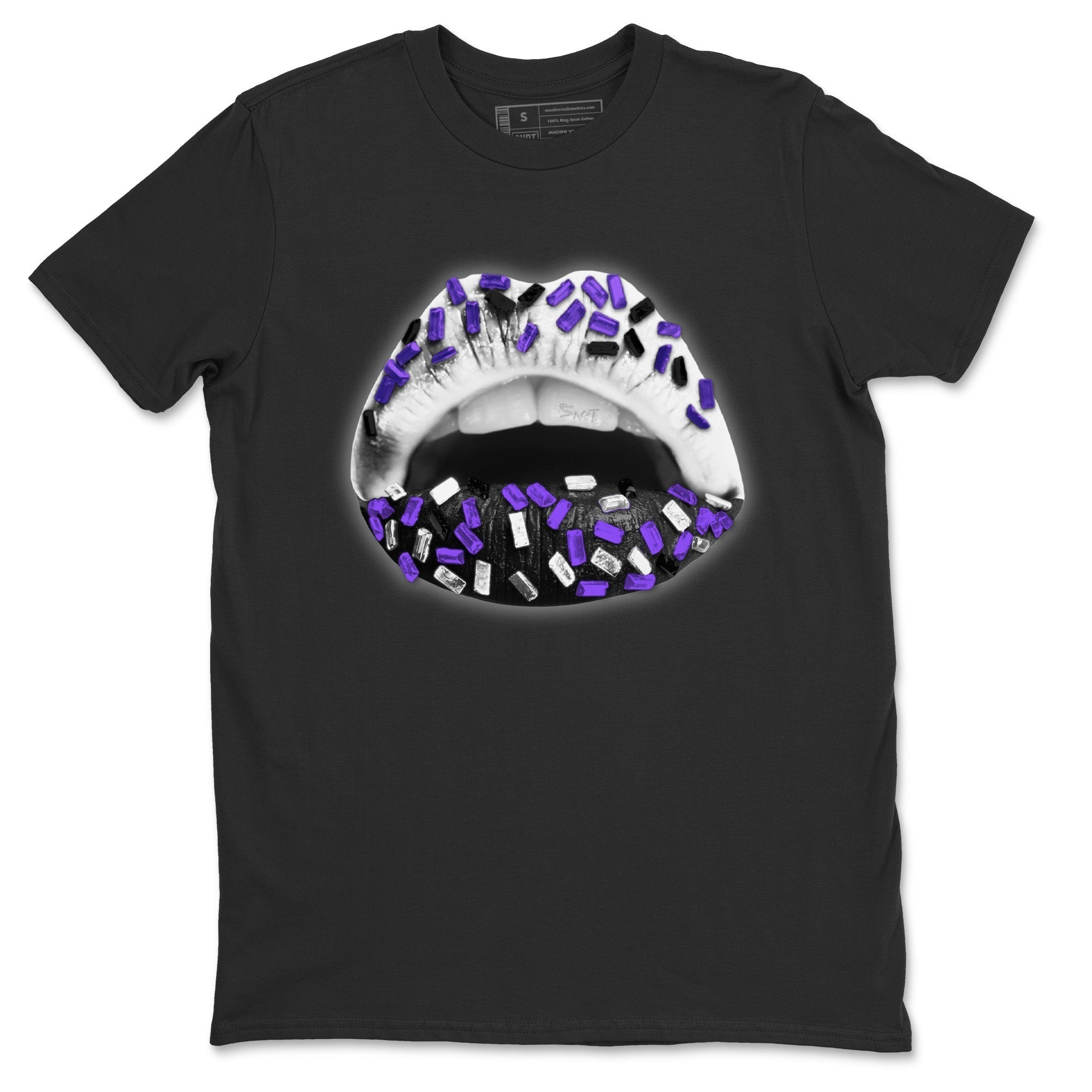 Lips Jewel Unisex Tops - Air Jordan 5 Concord