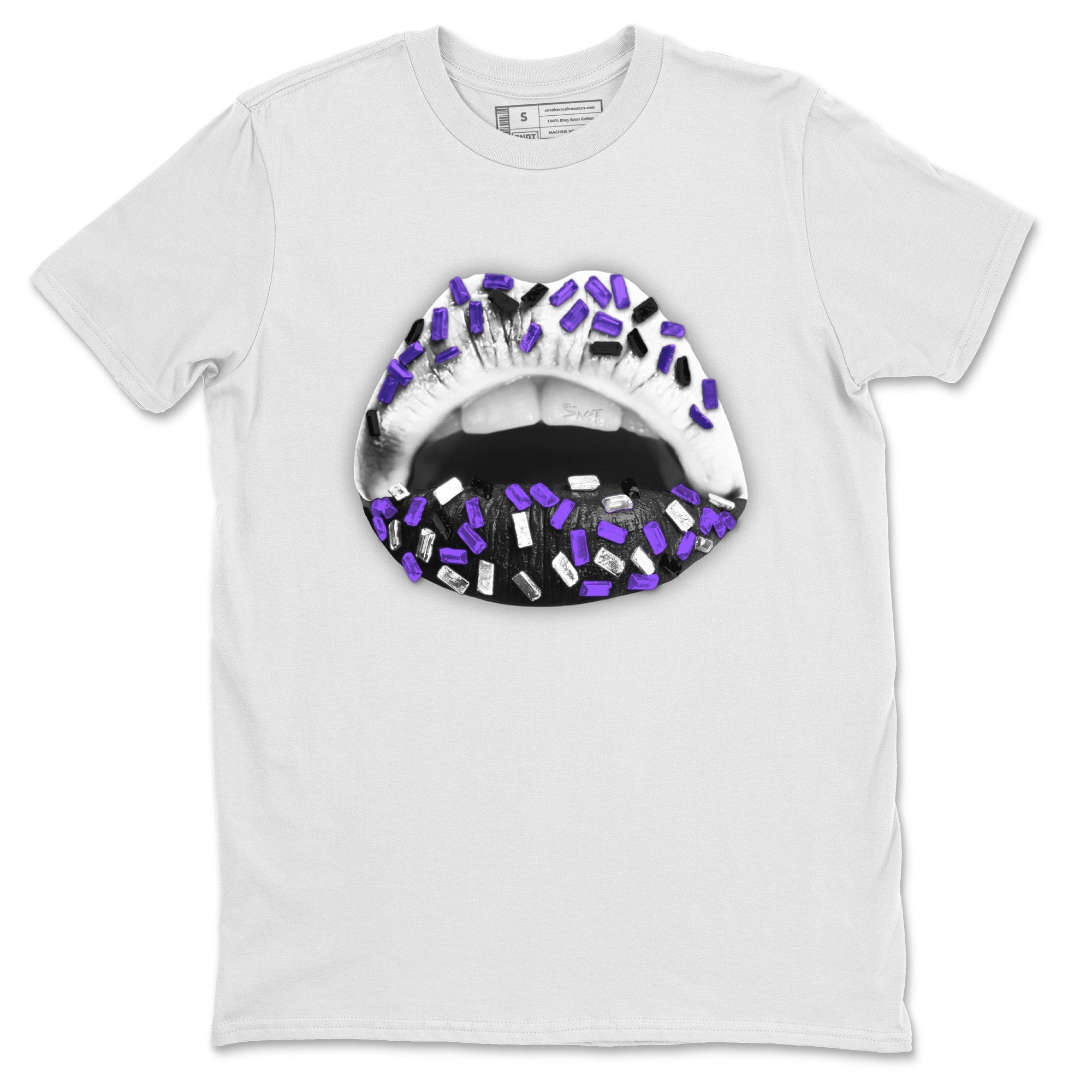 Lips Jewel Unisex Tops - Air Jordan 5 Concord