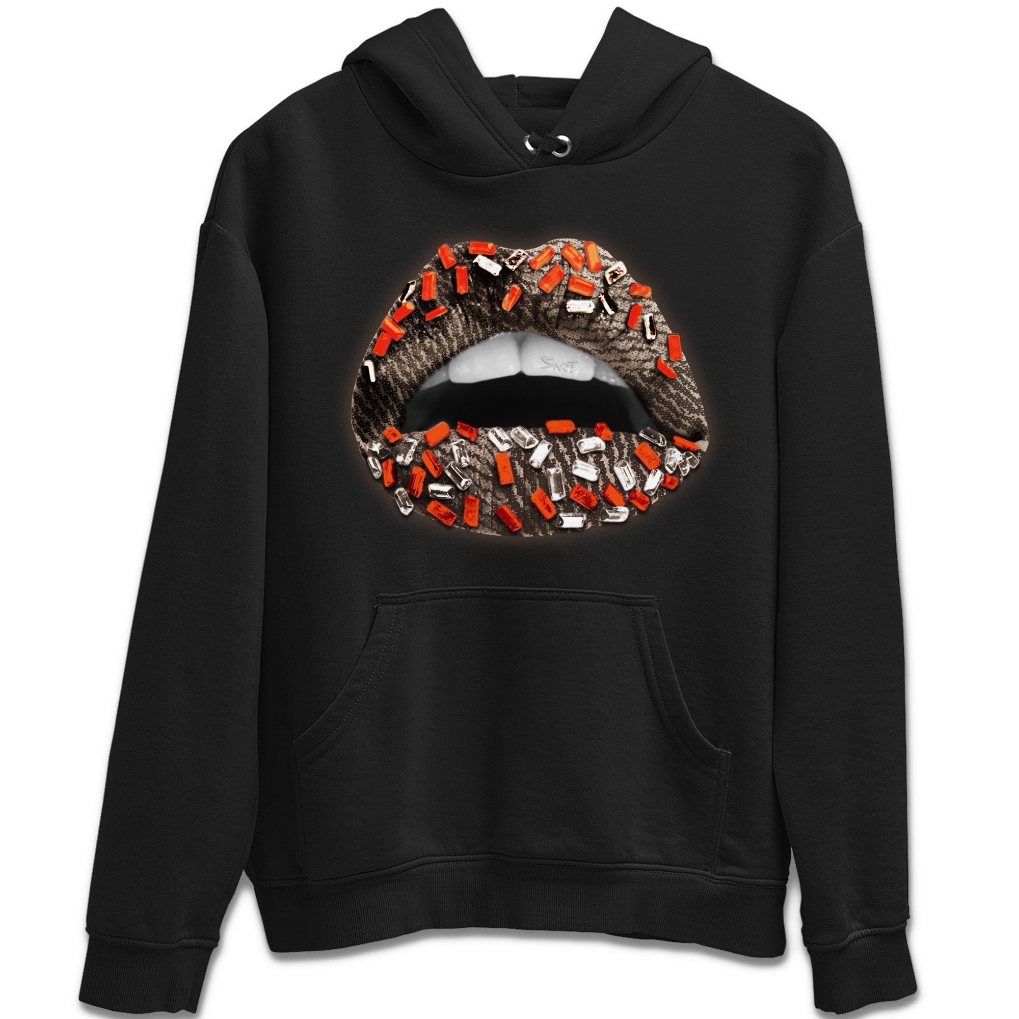 Lips Jewel Unisex Tops - Yeezy 350 Carbon Beluga