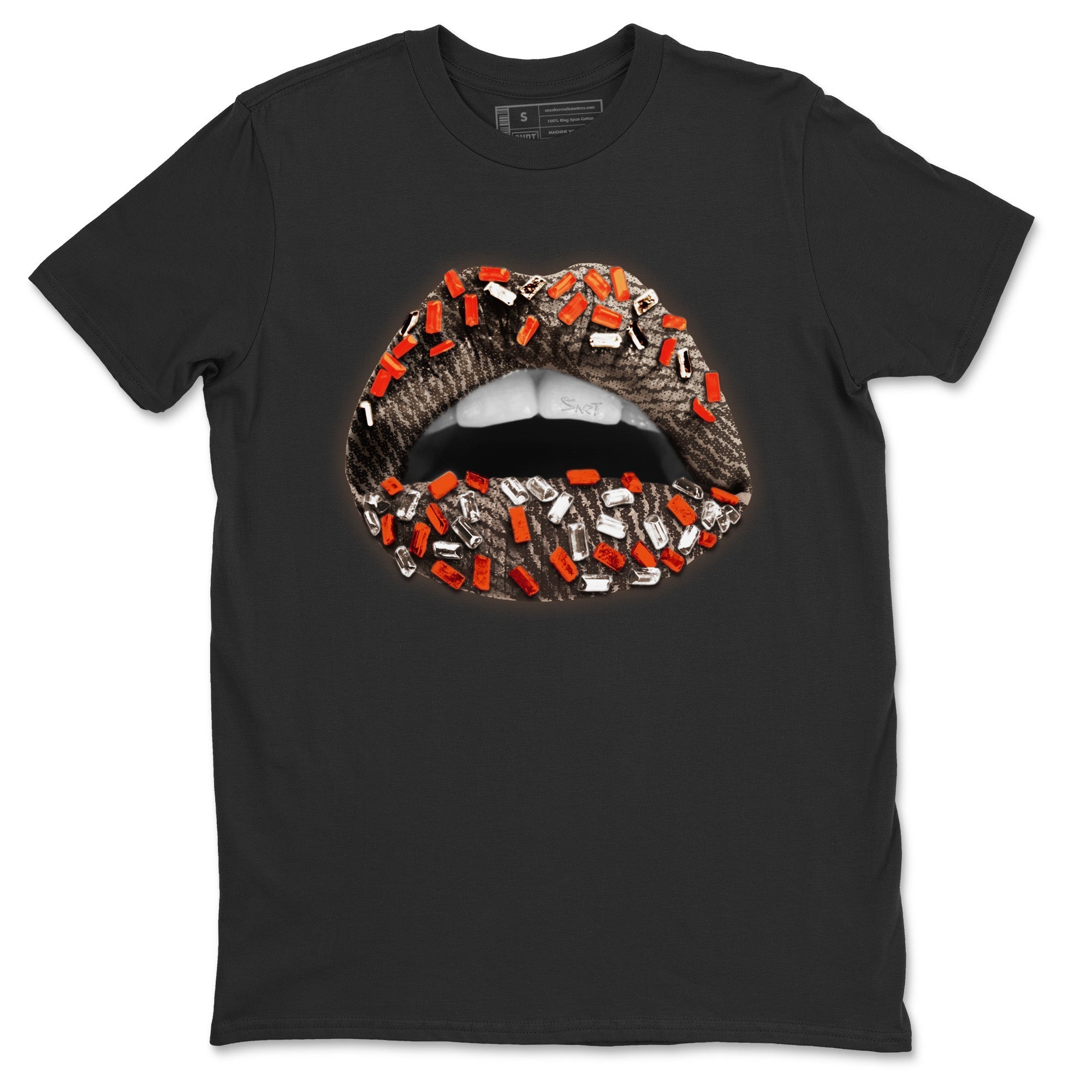 Lips Jewel Unisex Tops - Yeezy 350 Carbon Beluga