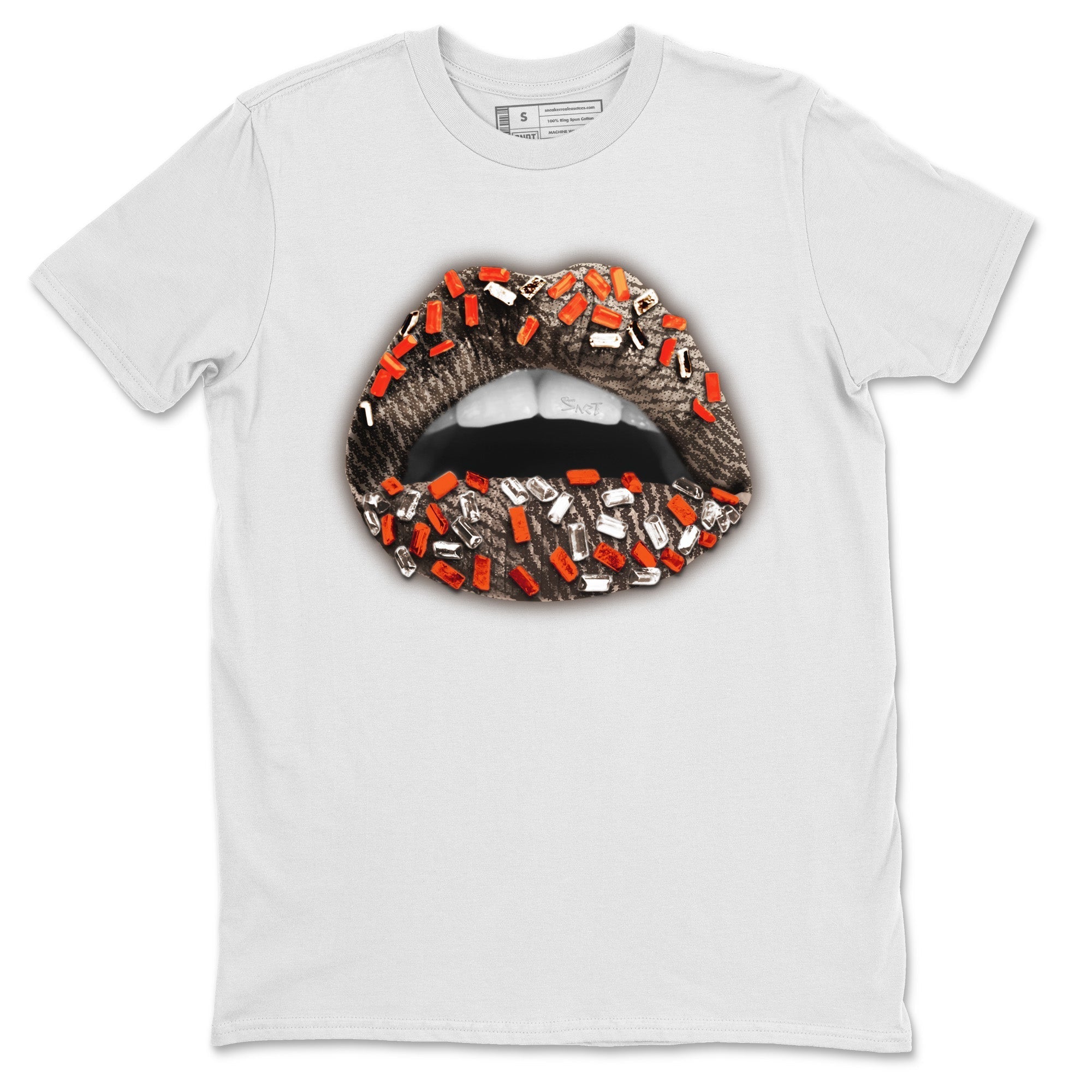 Lips Jewel Unisex Tops - Yeezy 350 Carbon Beluga