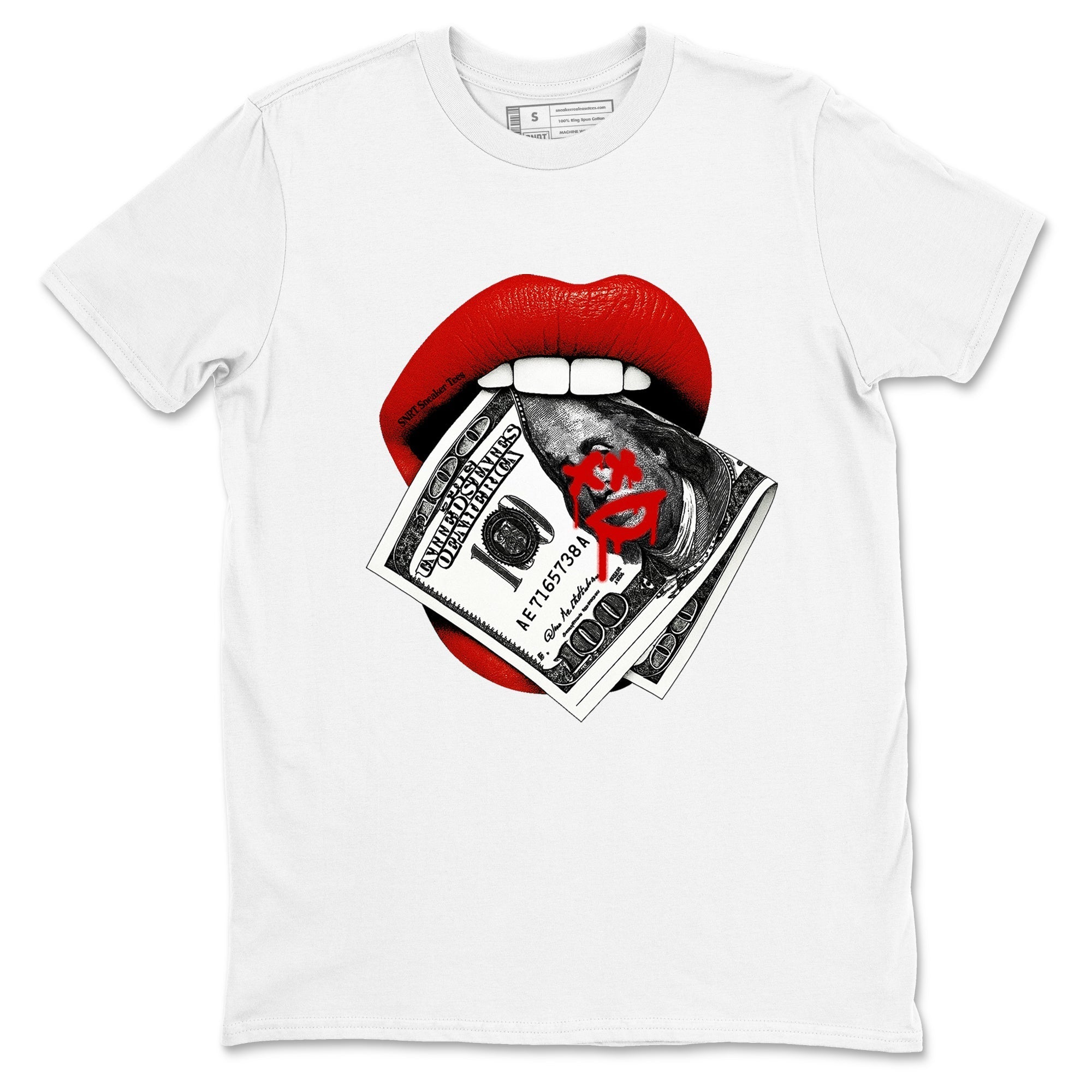 Lips Money snkmatch Tees - Air Jordan 11 Bred