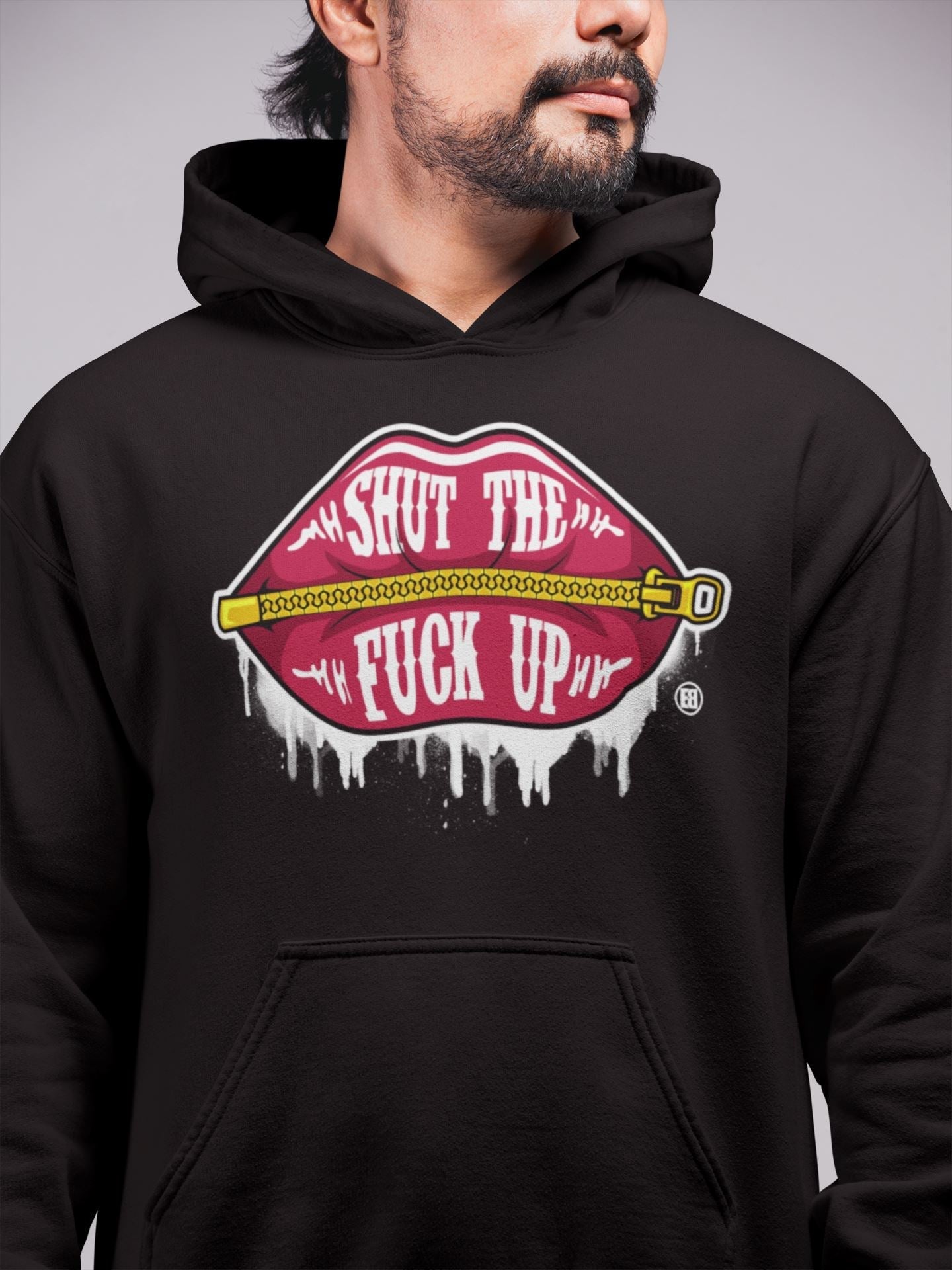 Lips Zipper Unisex Tops - Air Jordan 3 Cardinal