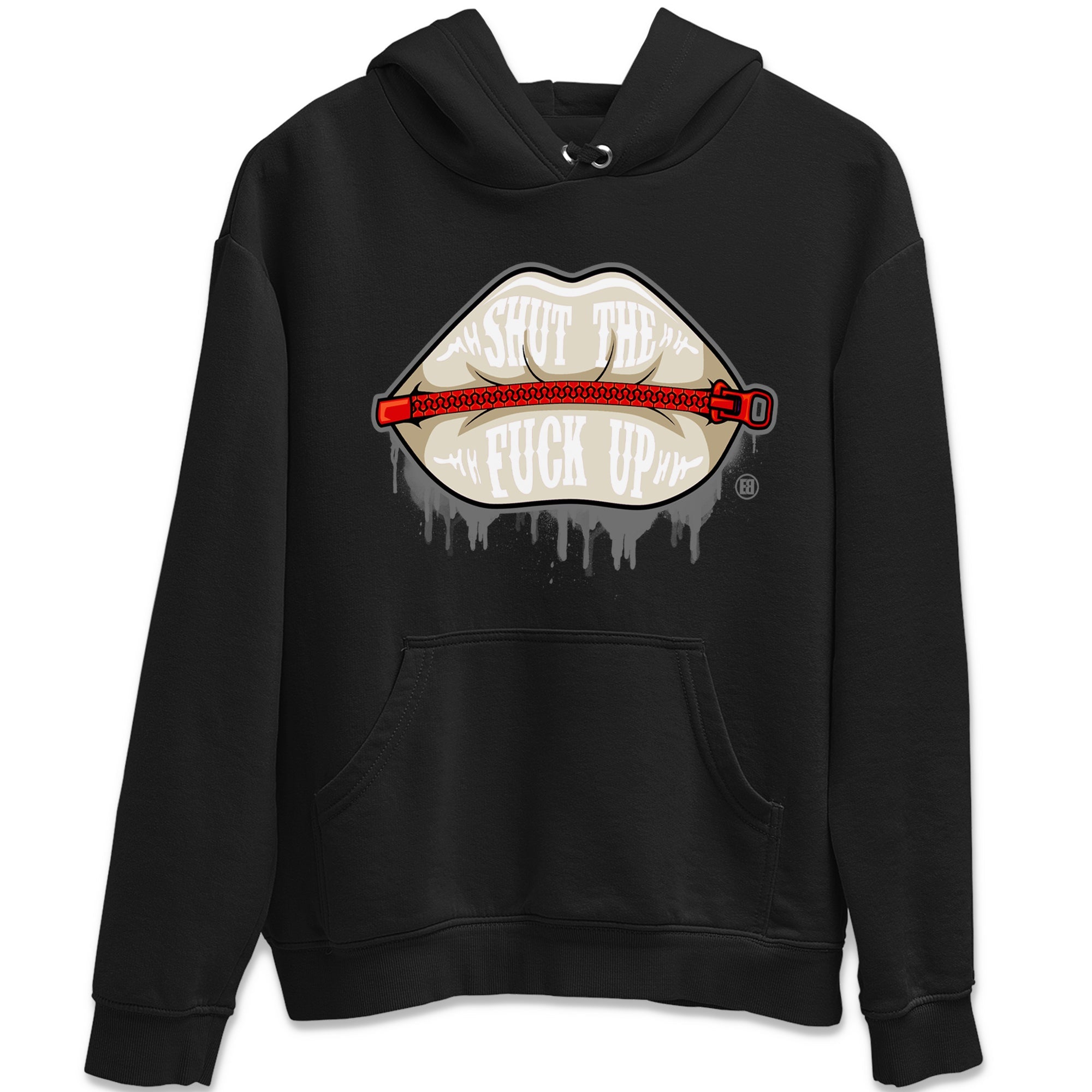 Lips Zipper Unisex Tops - Air Jordan 3 Muslin