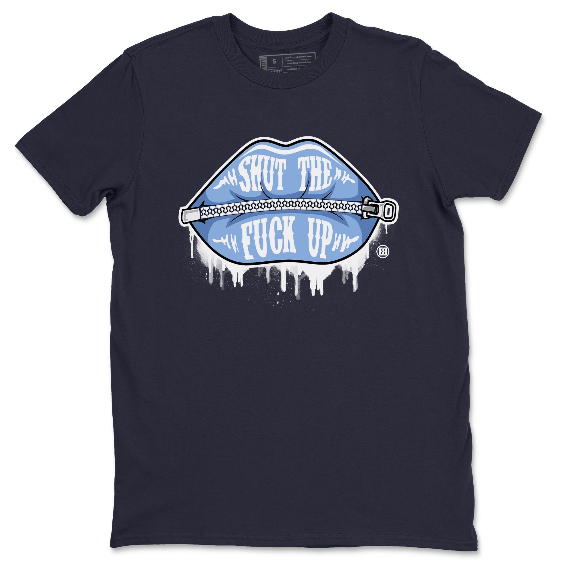 Lips Zipper Unisex Tops - Air Jordan 6 UNC