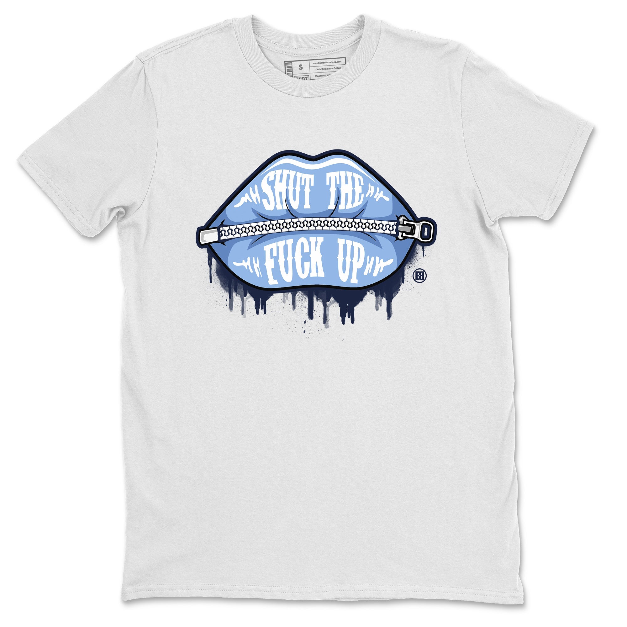 Lips Zipper Unisex Tops - Air Jordan 6 UNC