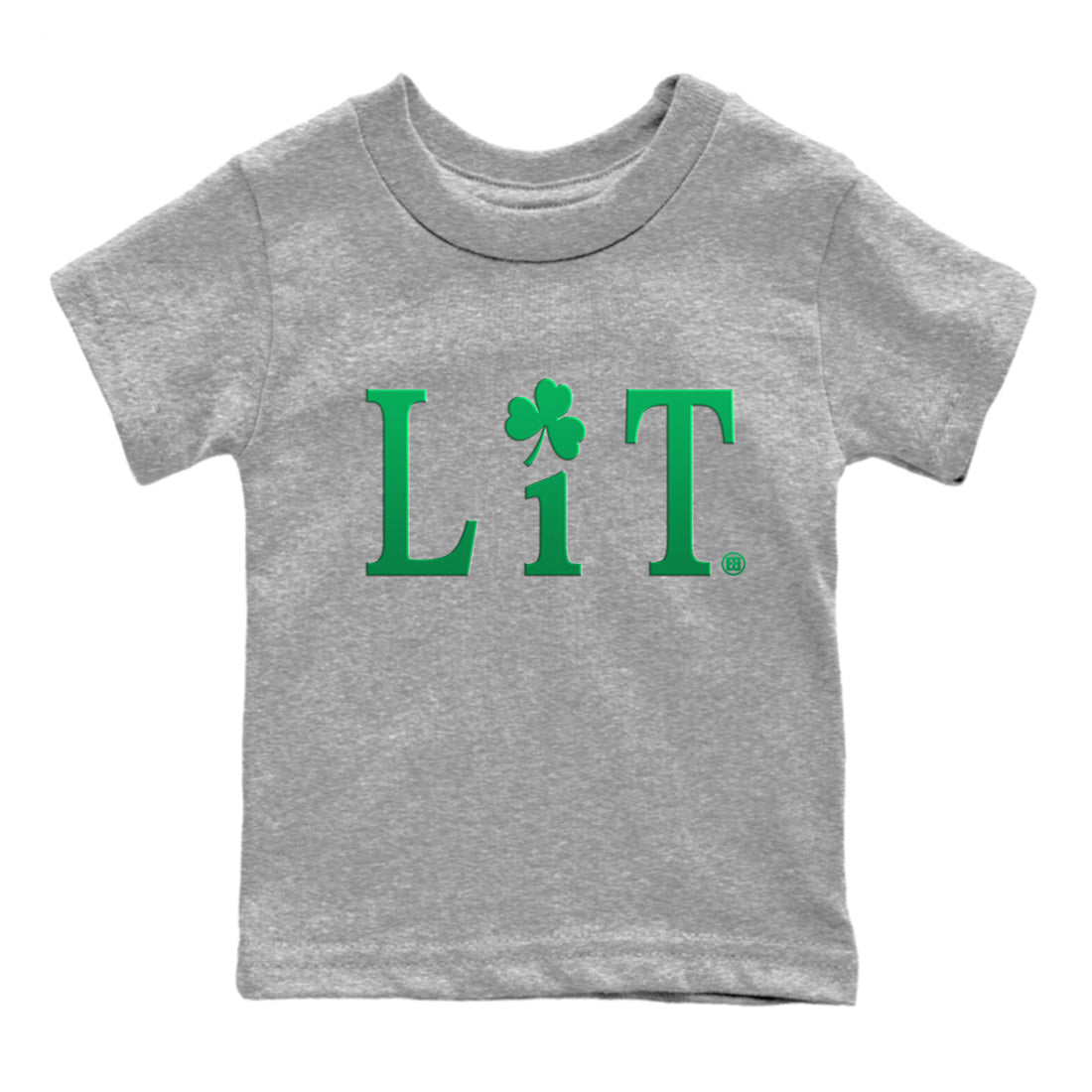 Lit Kids Tops - Air Jordan 1 Lucky Green