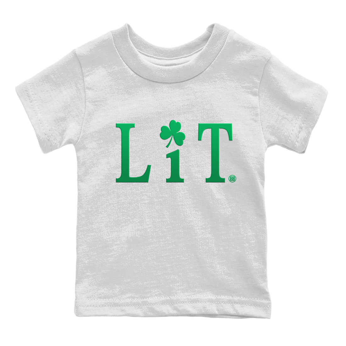 Lit Kids Tops - Air Jordan 1 Lucky Green