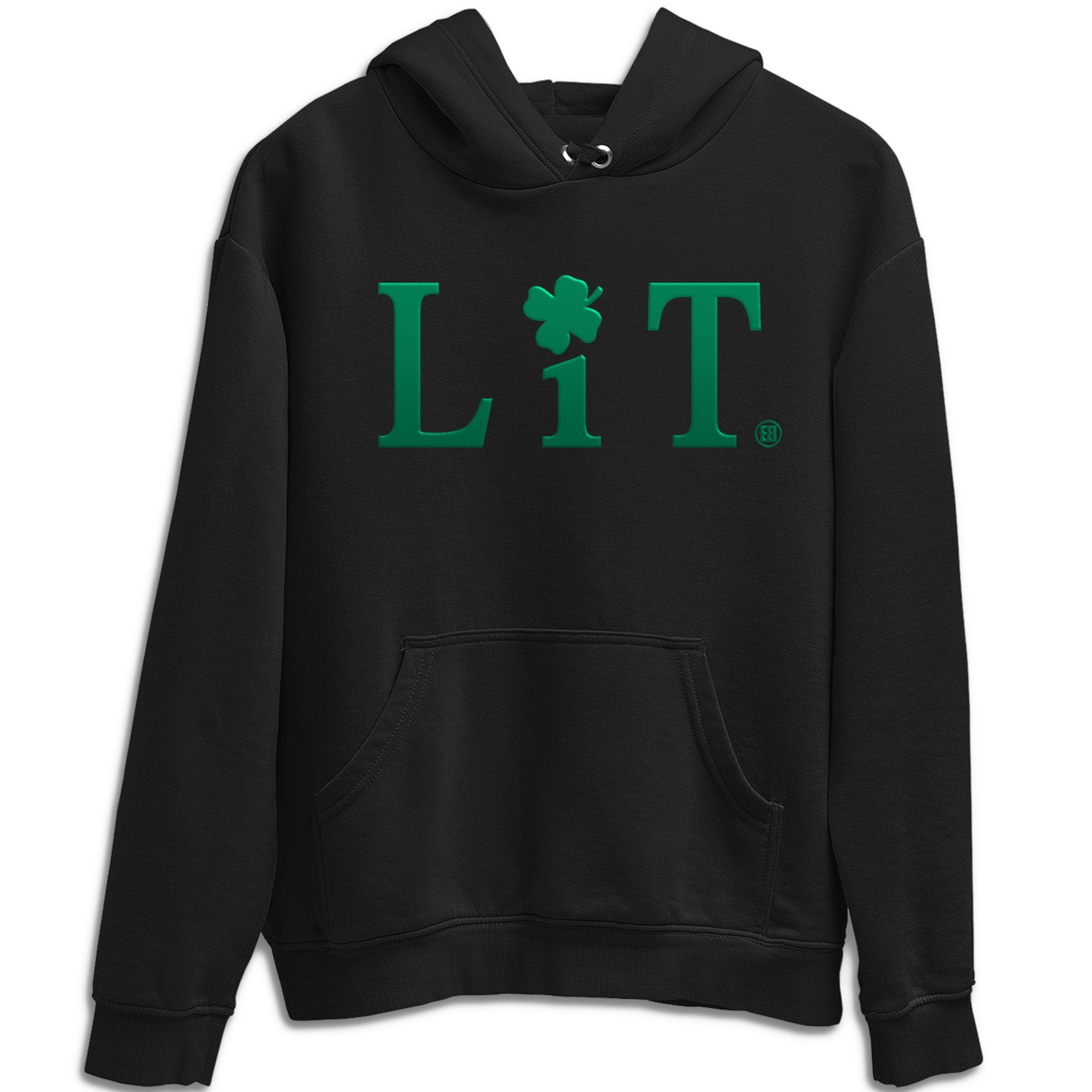 Lit Unisex Tops - Air Jordan 13 Lucky Green