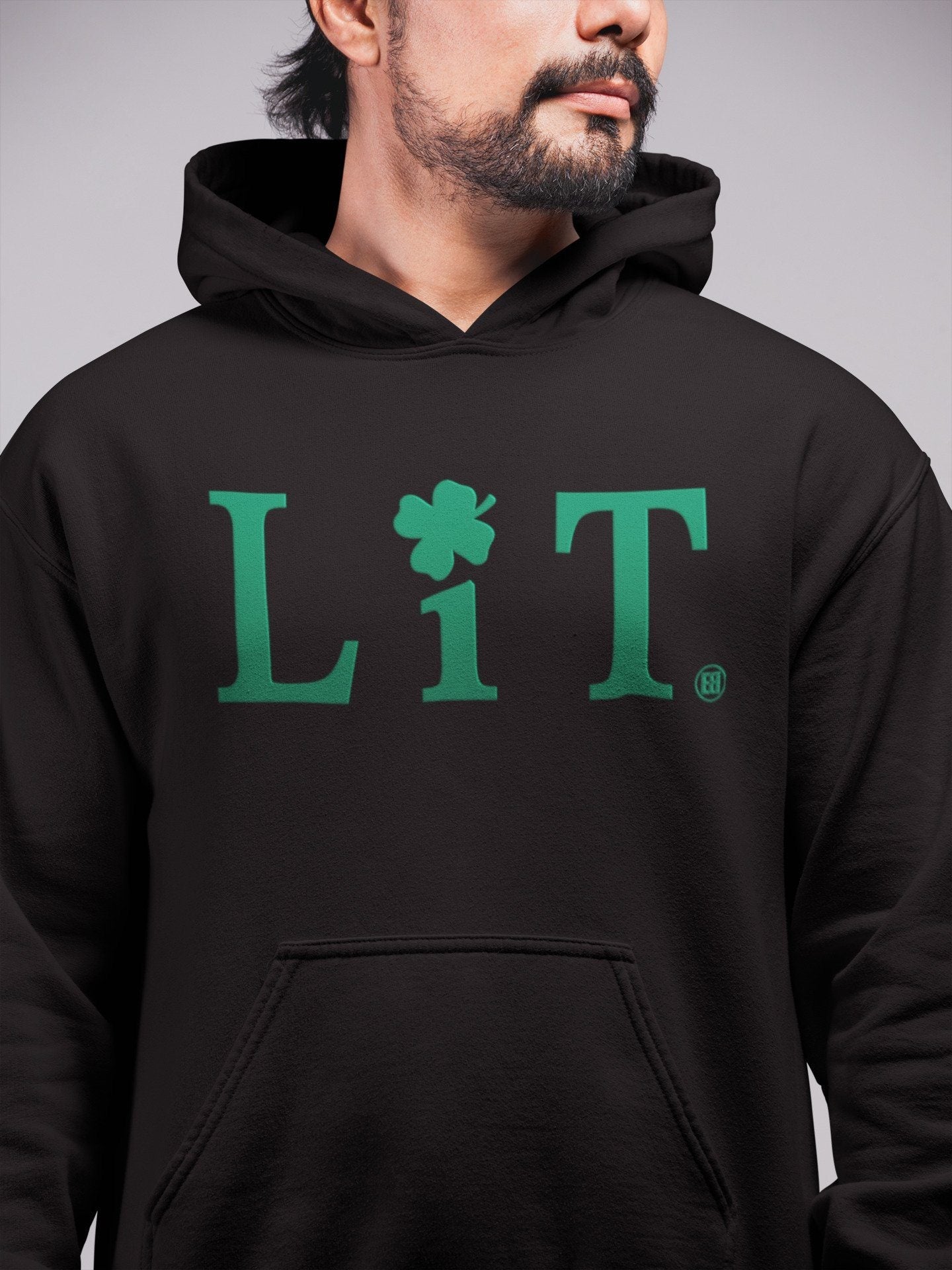 Lit Unisex Tops - Air Jordan 13 Lucky Green