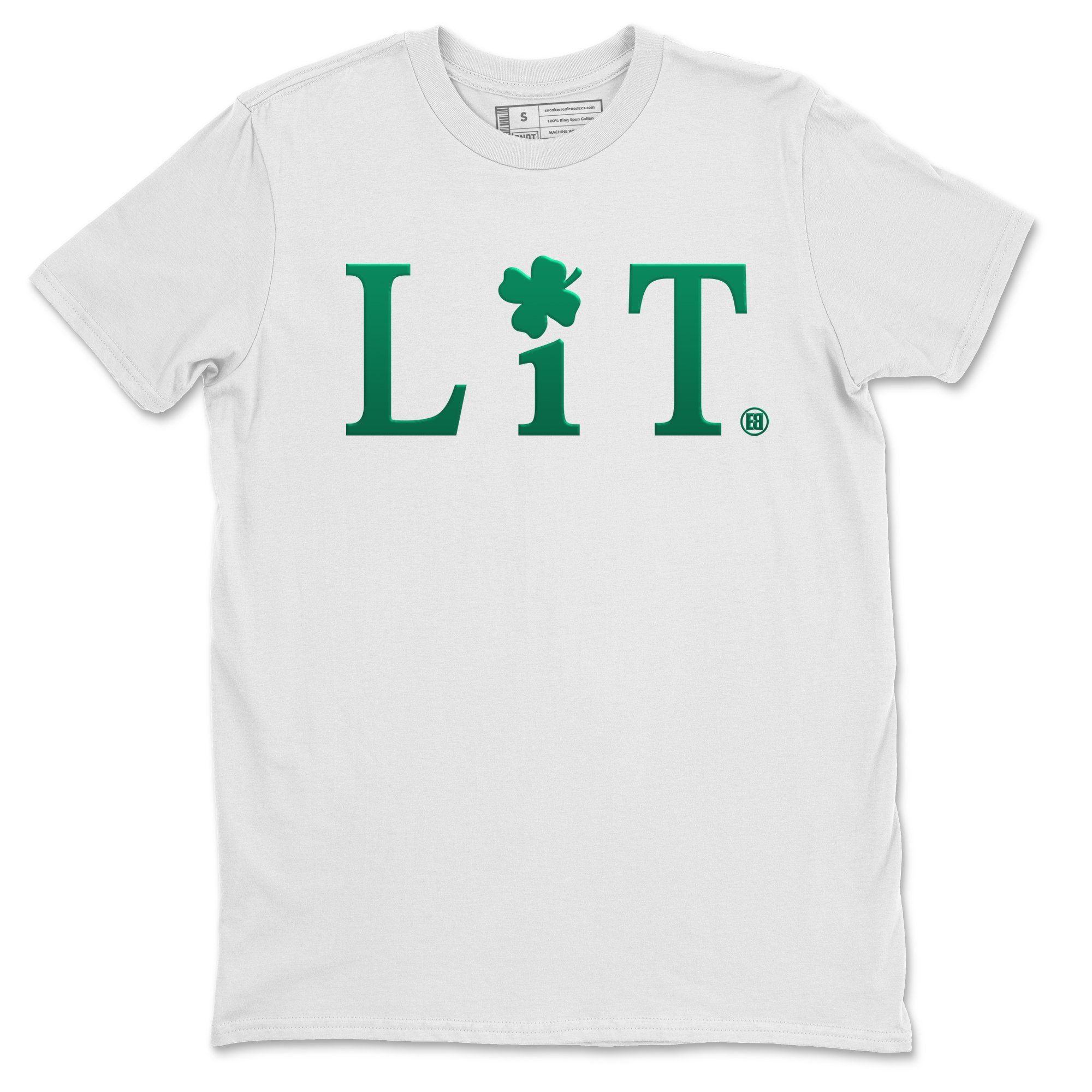 Lit Unisex Tops - Air Jordan 13 Lucky Green