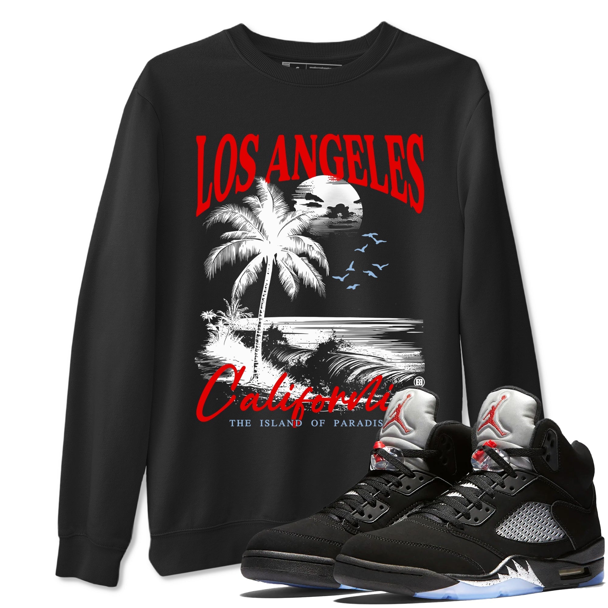 Los Angeles California snkmatch Tees - Air Jordan 5 Reimagined