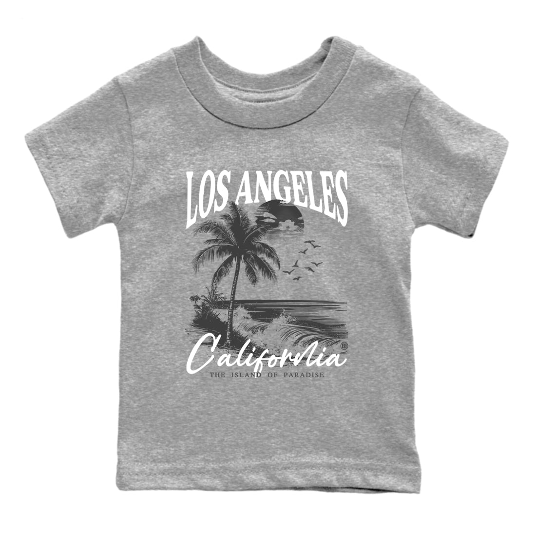 Los Angeles California snkmatch Tees Kids - Air Jordan 9 Cool Grey