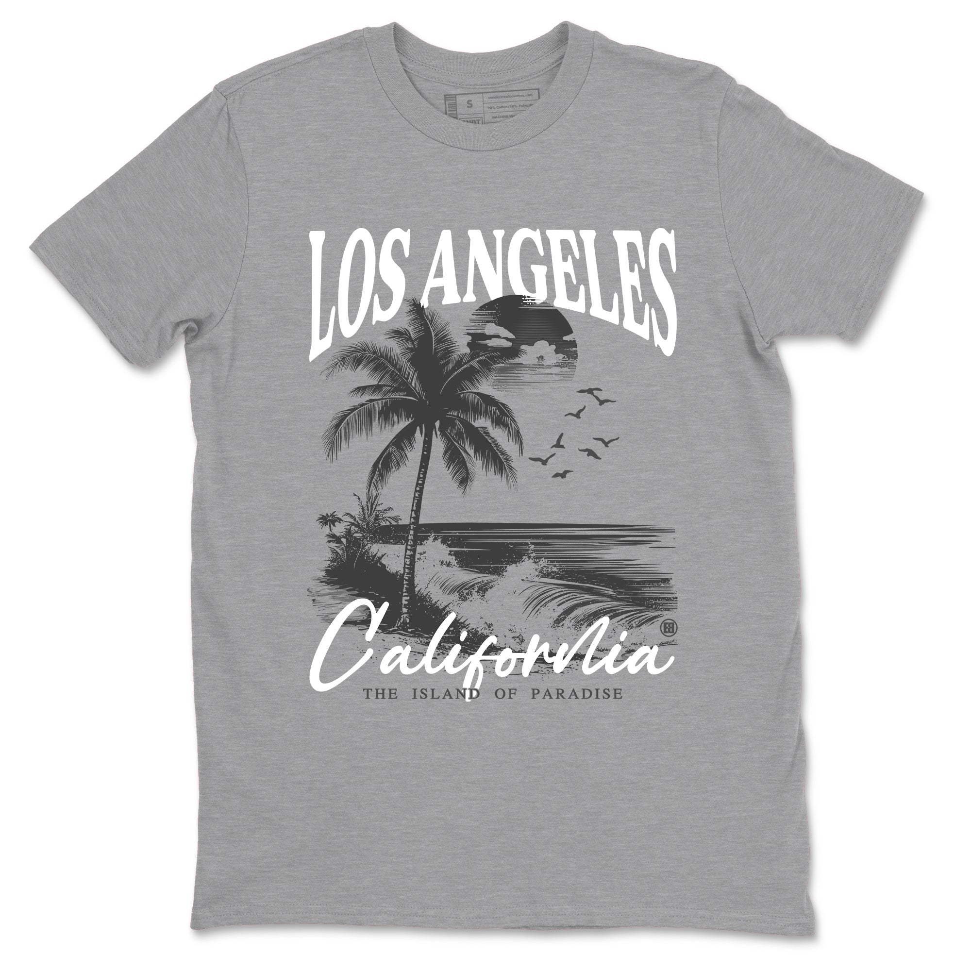 Los Angeles California snkmatch Tees - Air Jordan 9 Cool Grey