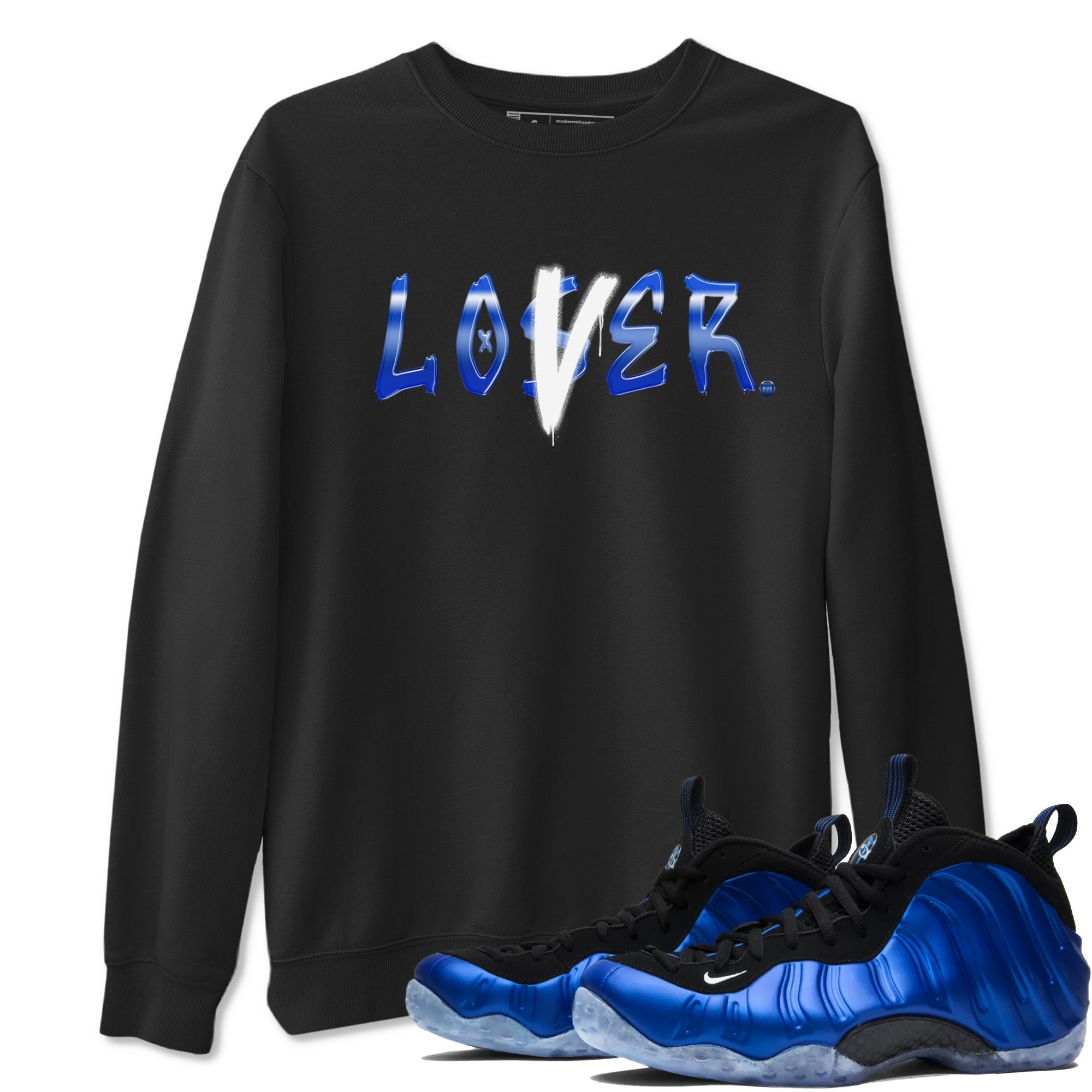 Loser Lover snkmatch Tees - Air Foamposite One Royal