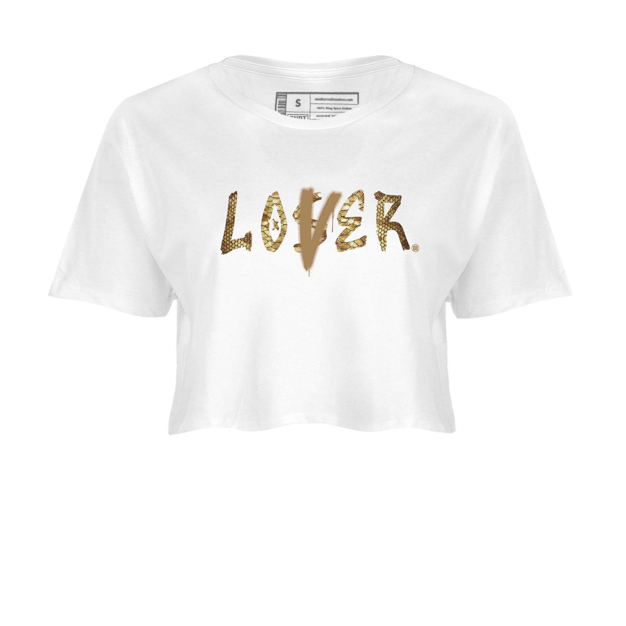 Loser Lover snkmatch Women's Top - Air Force 1 Ivory Snake