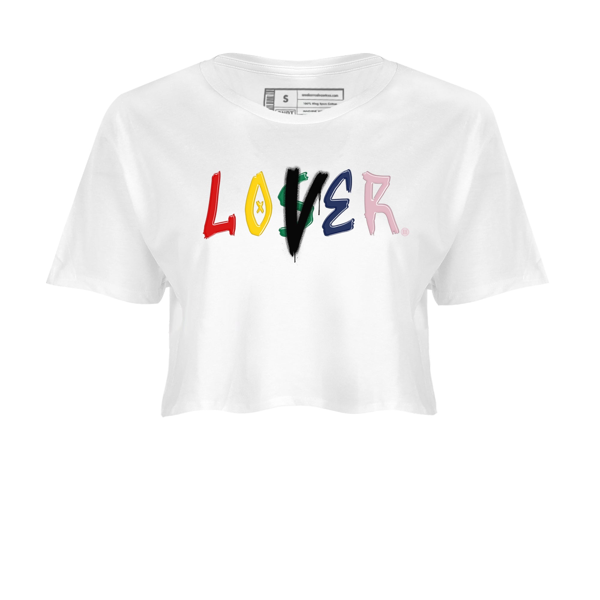 Loser Lover snkmatch Women's Top - Air Force 3 Blue Void and Tour Yellow