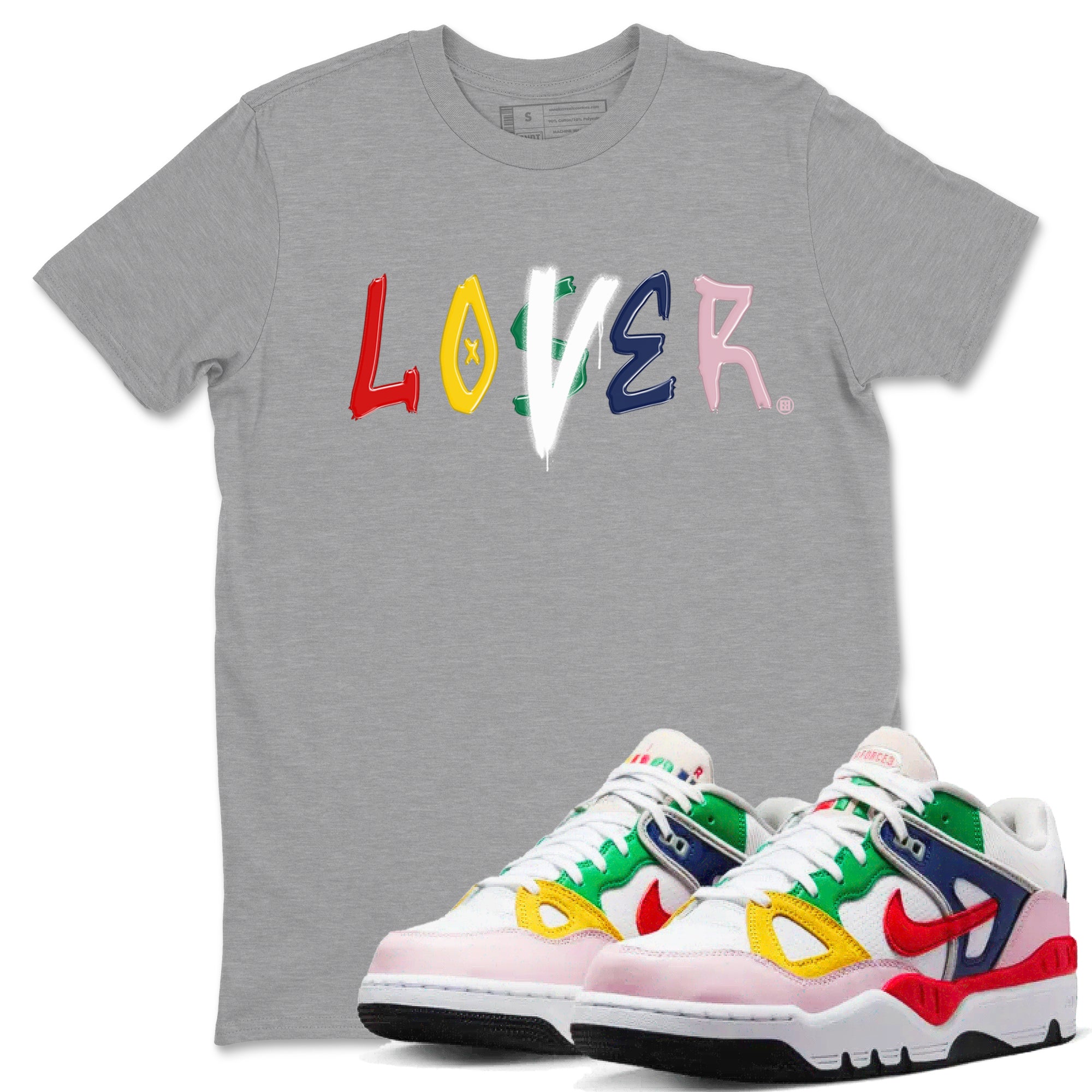 Loser Lover snkmatch Tees - Air Force 3 Blue Void and Tour Yellow