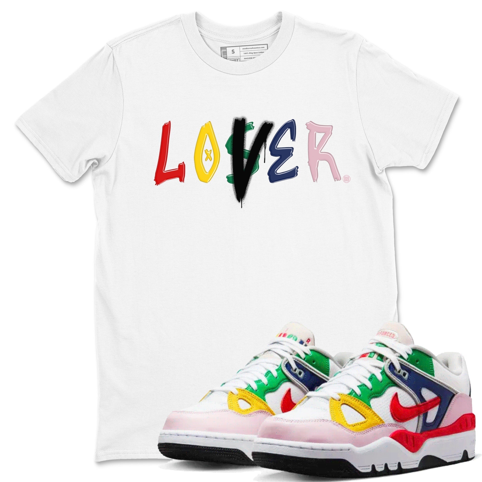 Loser Lover snkmatch Tees - Air Force 3 Blue Void and Tour Yellow