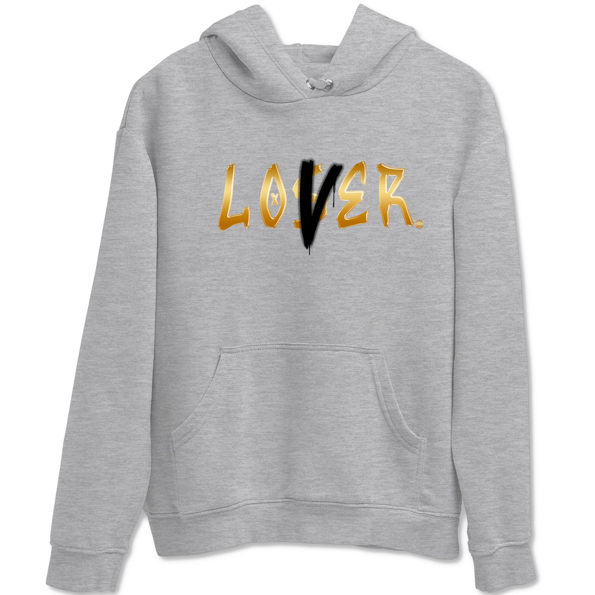 Loser Lover snkmatch Tees - Air Jordan 1 Black Metallic Gold