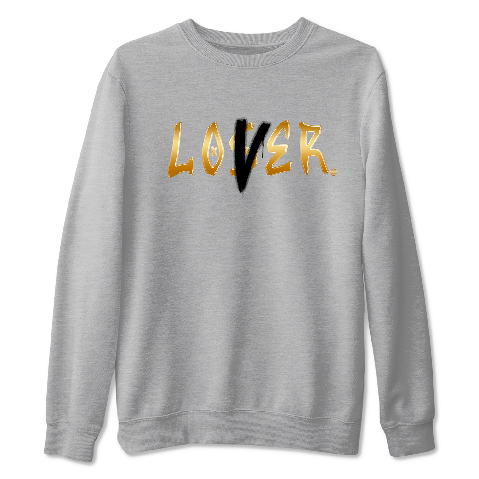 Loser Lover snkmatch Tees - Air Jordan 1 Black Metallic Gold