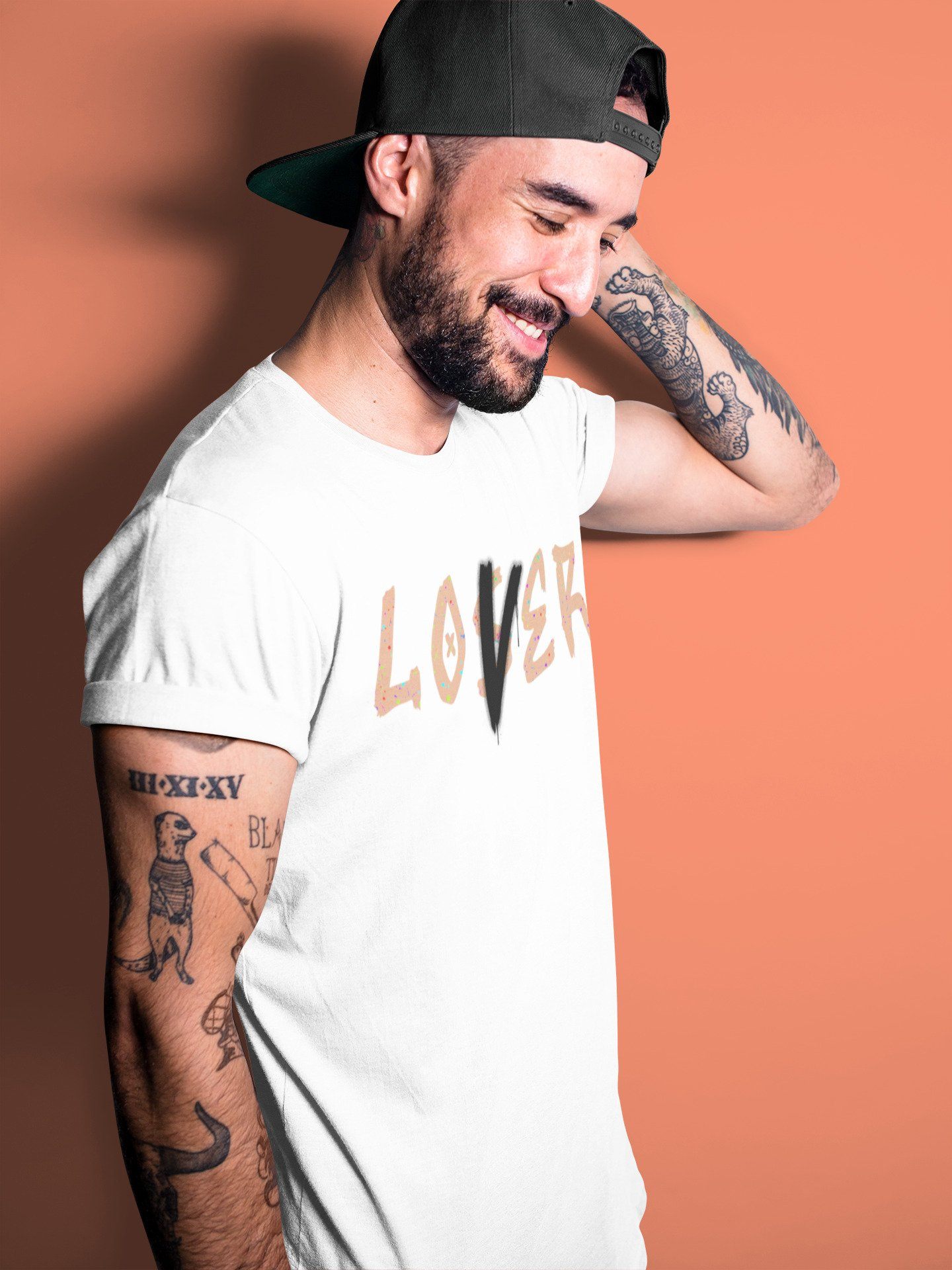 Loser Lover Unisex Tops - Air Jordan 1 Brushstroke