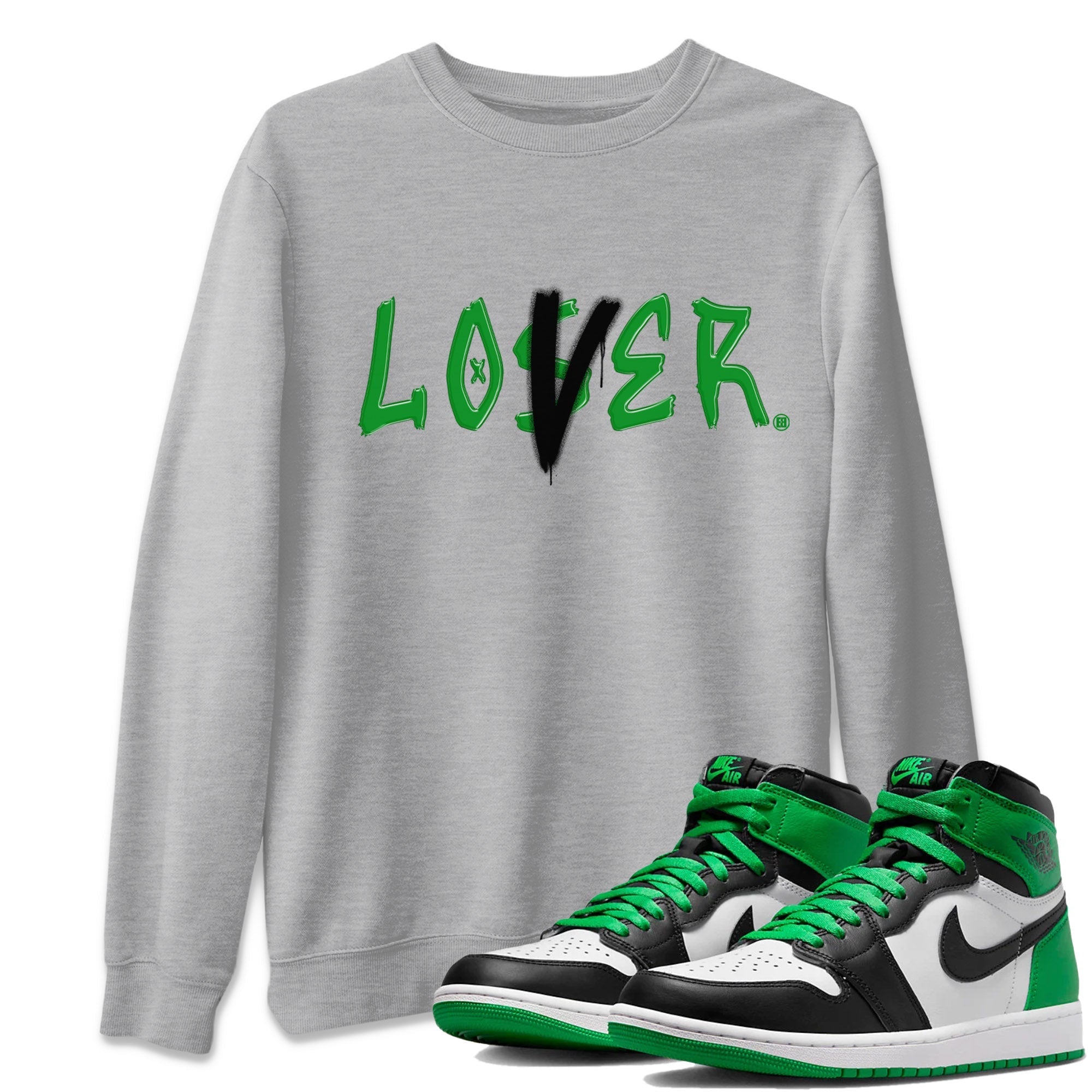 Loser Lover Unisex Tops - Air Jordan 1 Celtics