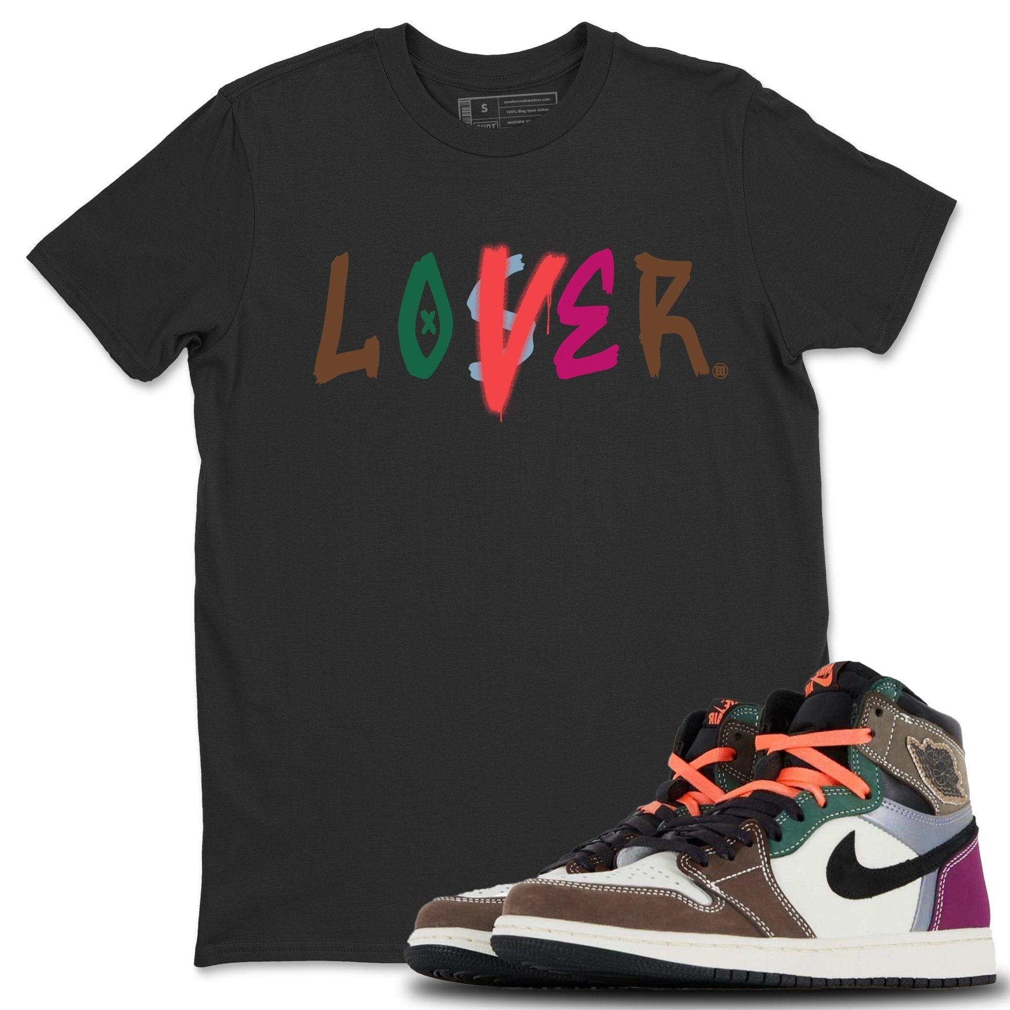 Loser Lover Unisex Tops - Air Jordan 1 Hand Crafted